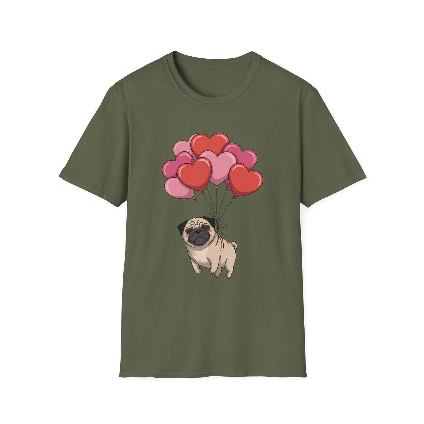 Floating Pug Love Tee