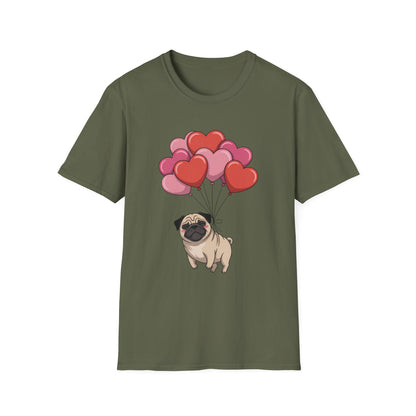 Floating Pug Love Tee