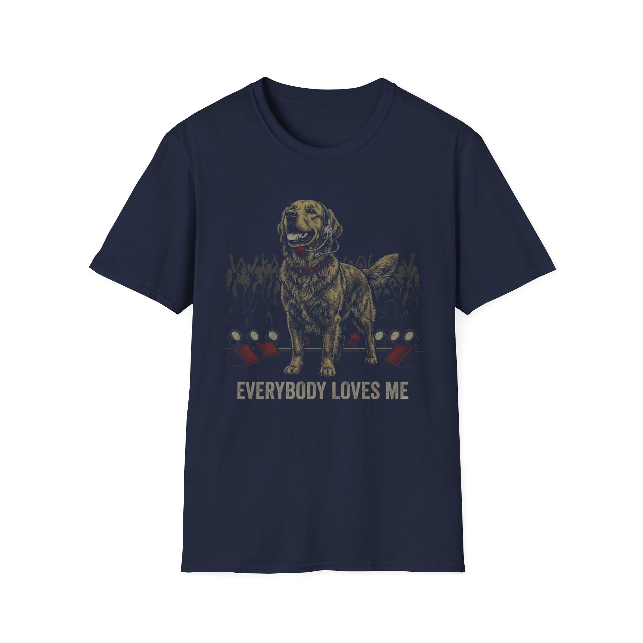 Golden Retriever Pop Star Tee