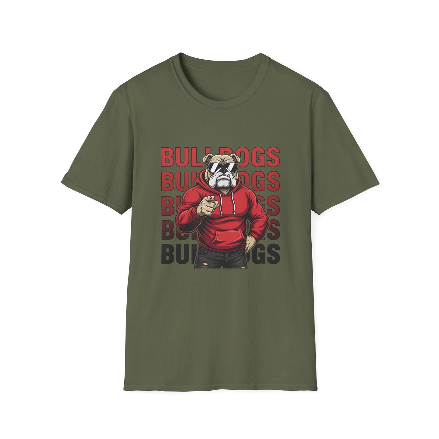 Bold Bulldog Attitude Tee