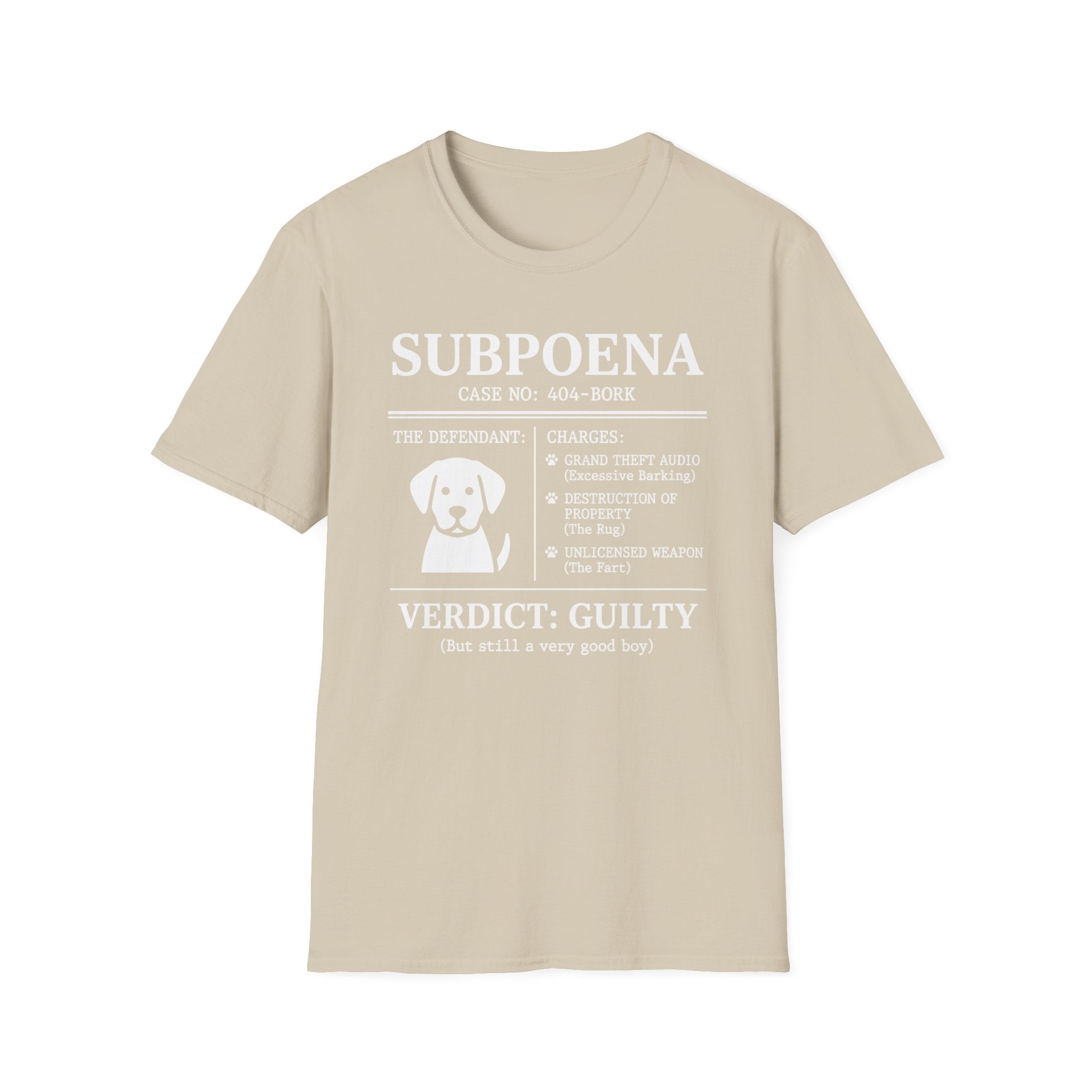 The Subpoena Tee