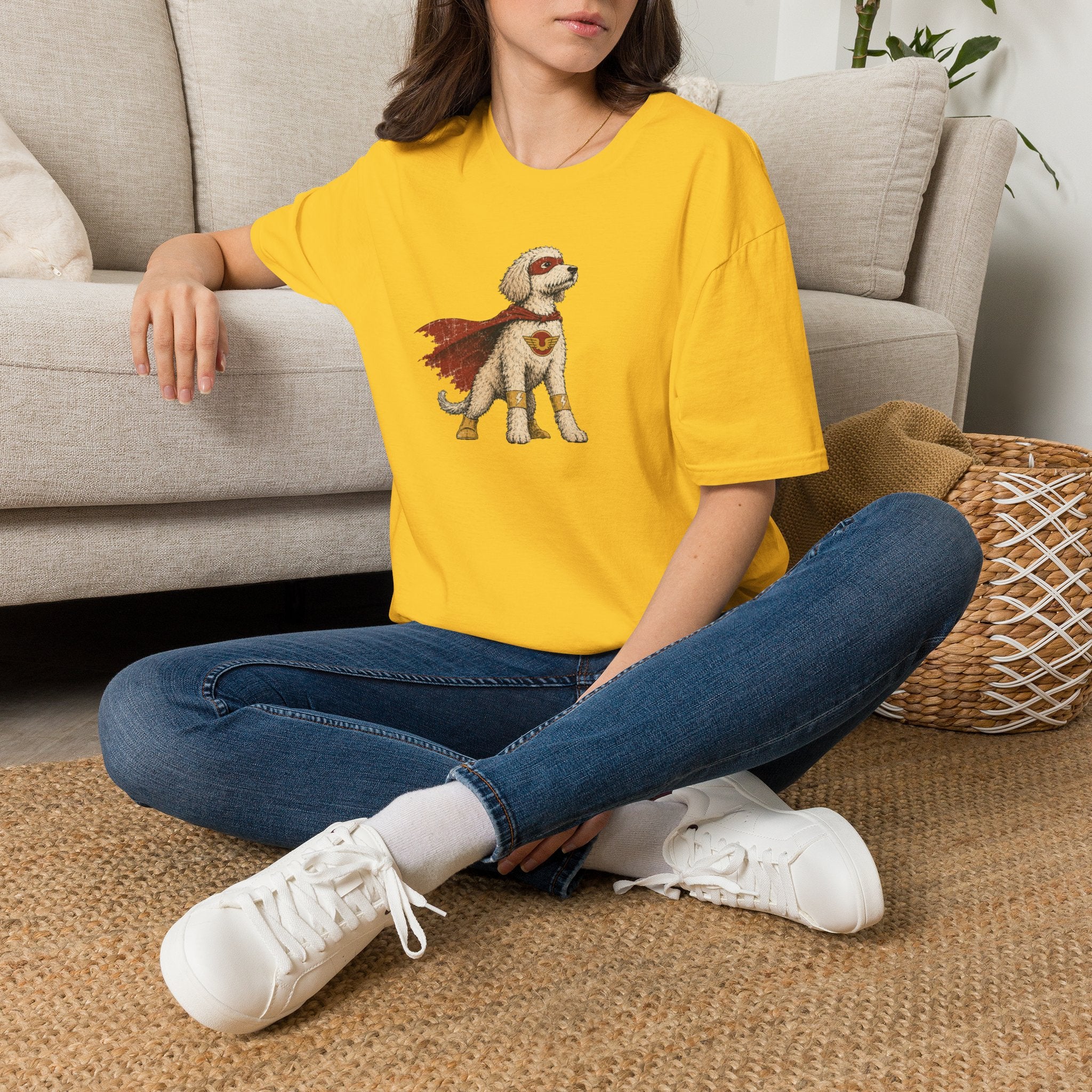 Superhero Goldendoodle Tee