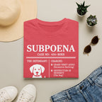 The Subpoena Tee