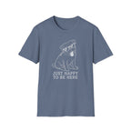 Pug Just Happy To Be Here Tee