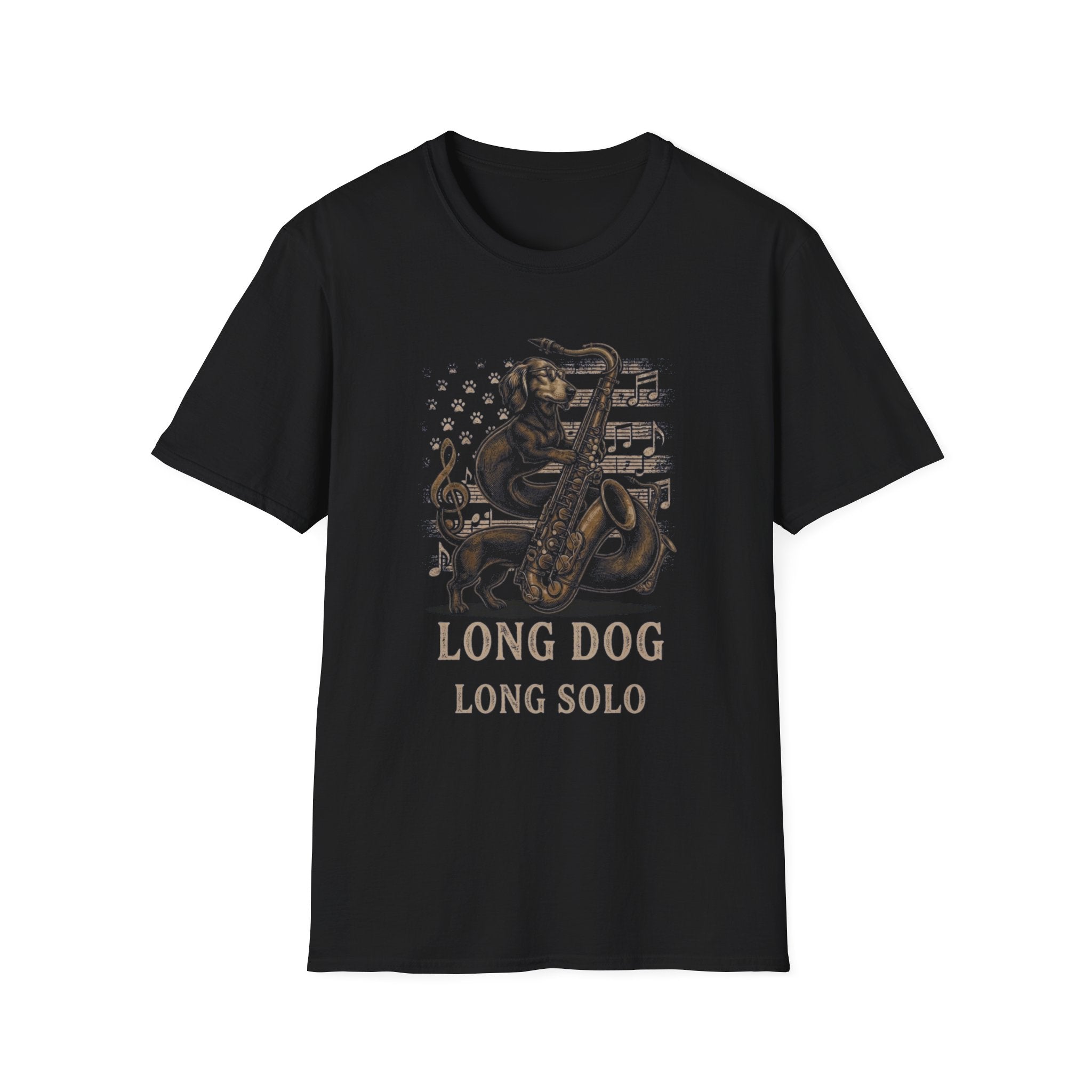 Dachshund Jazz Saxophone Tee