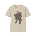 Husky Dressed As A Worker Tee