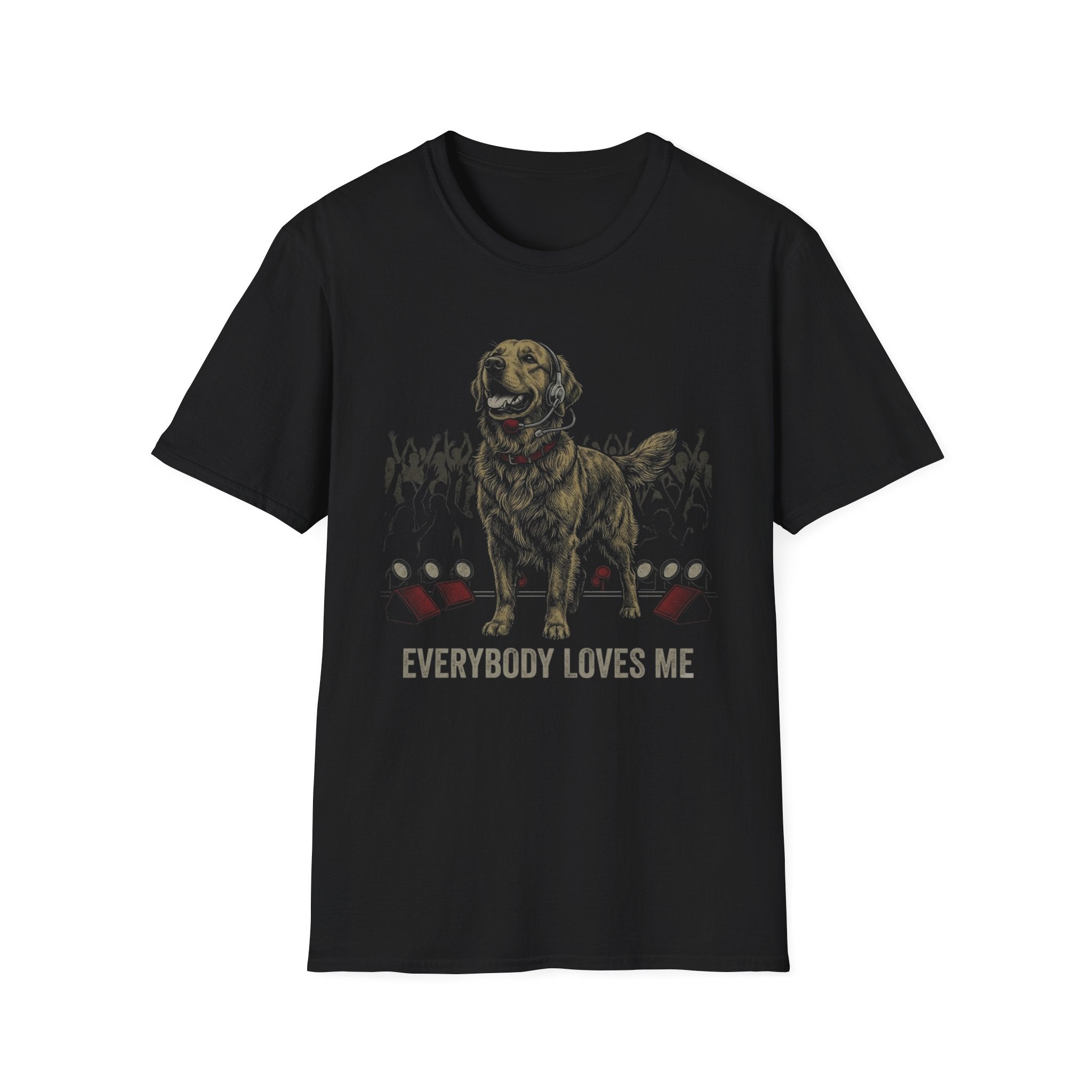 Golden Retriever Pop Star Tee