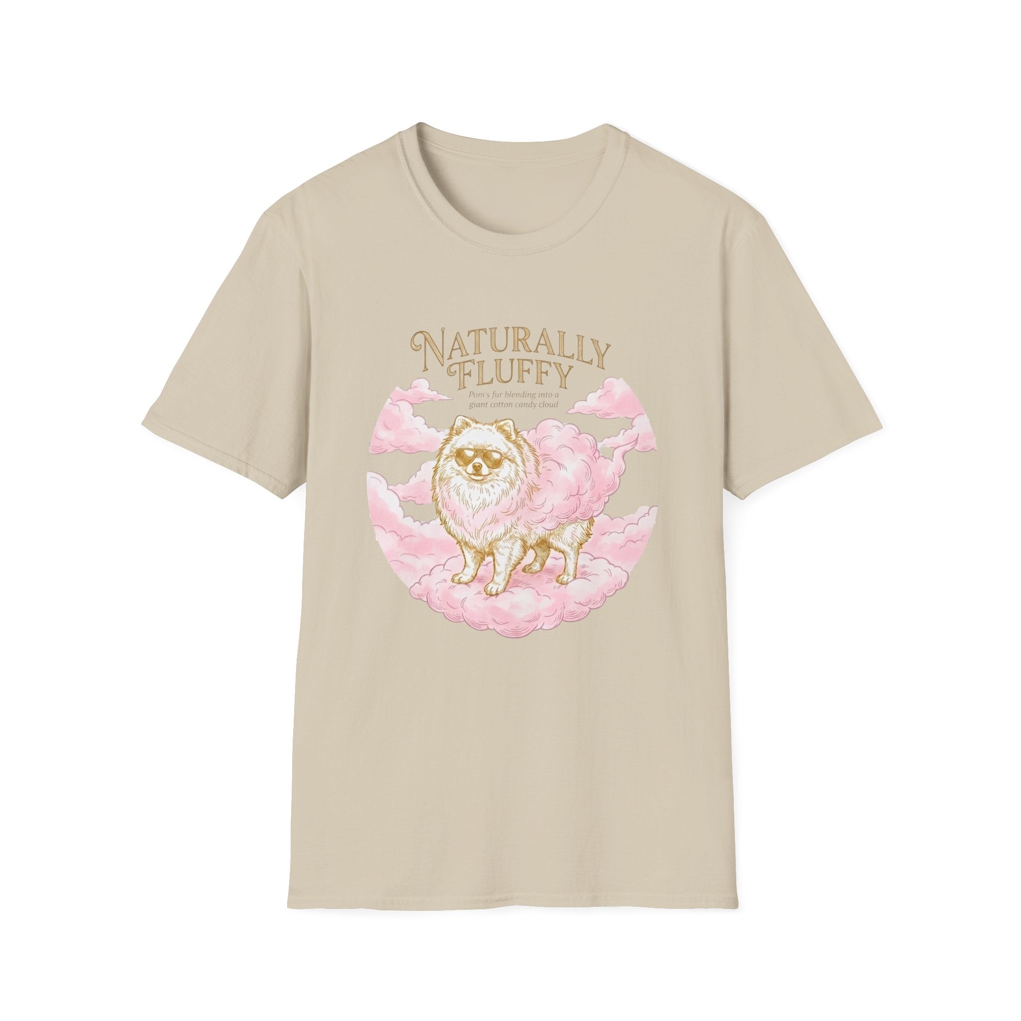 Pomeranian Naturally Fluffy Tee