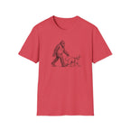 Bigfoot Walking Afghan Hound Tee