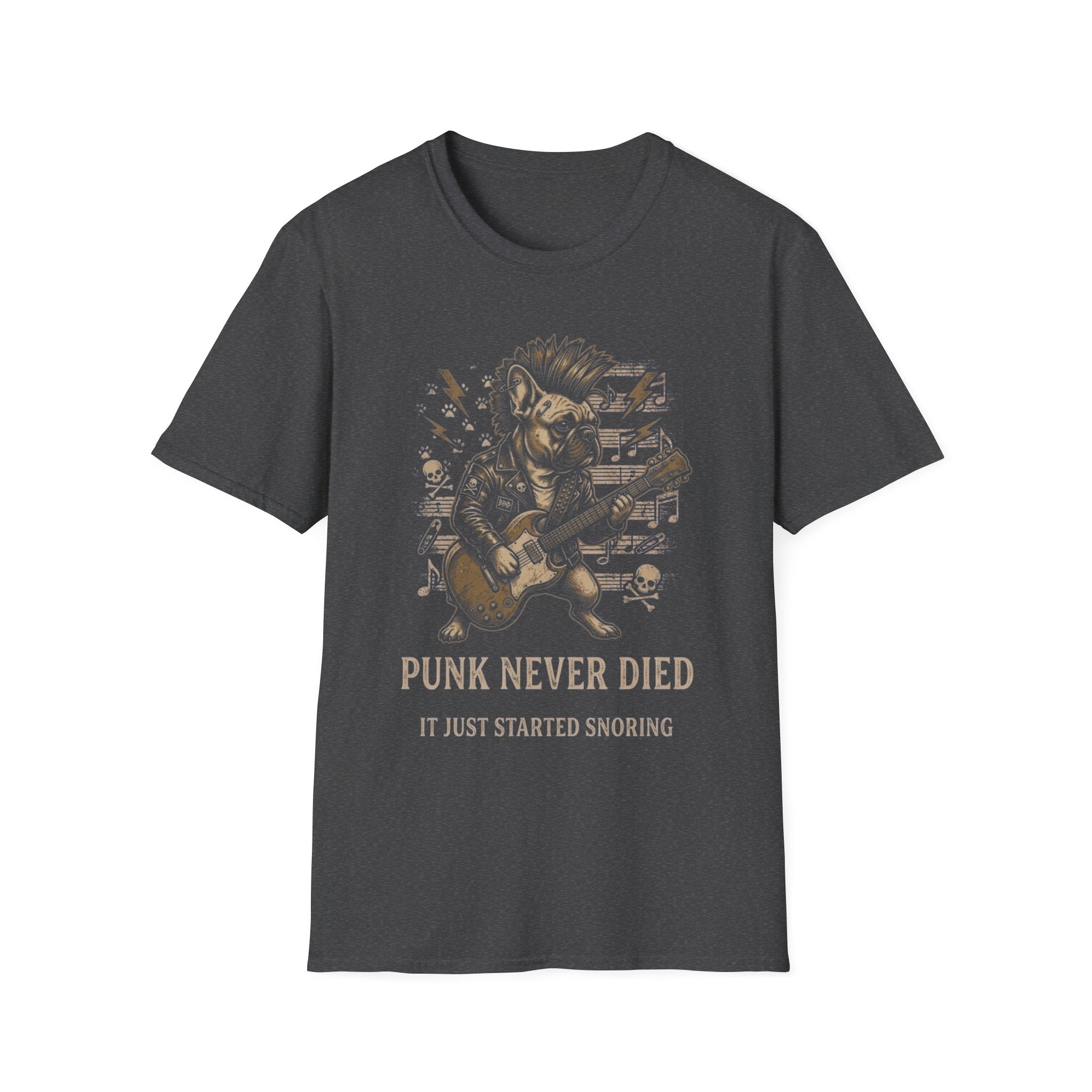 French Bulldog Punk Rock Tee