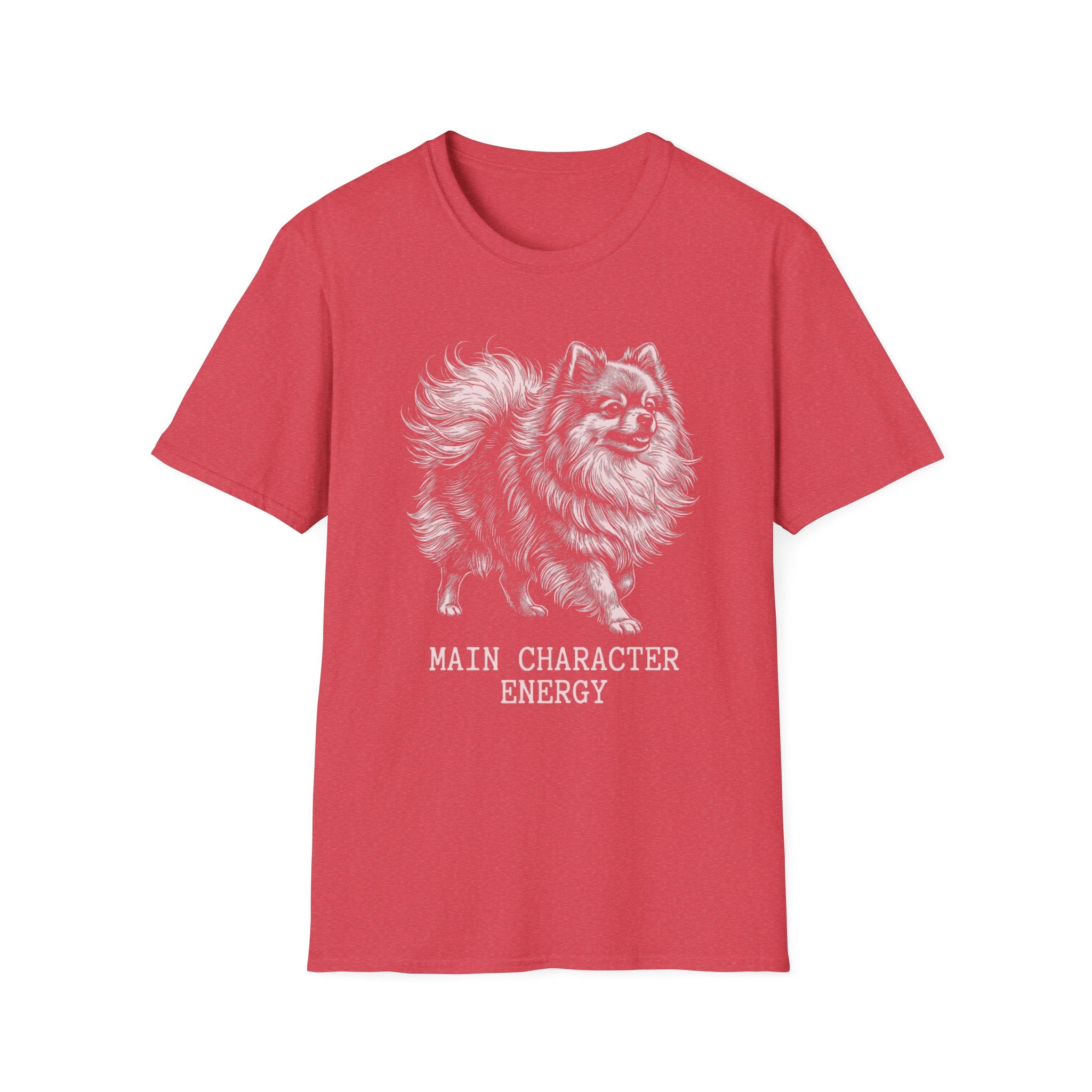 Pomeranian Main Character Energy Tee