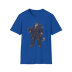 Husky Dressed As A Worker Tee