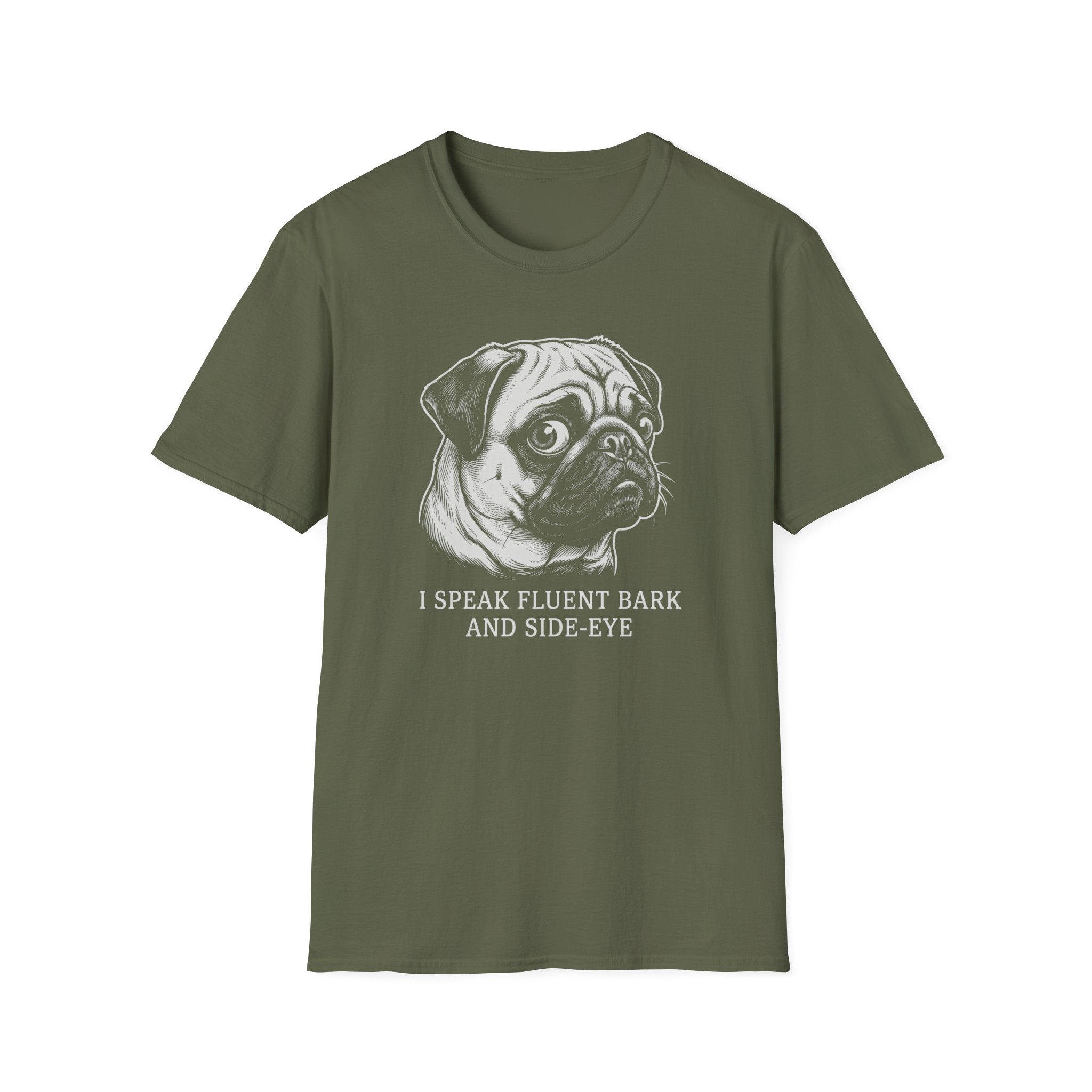 Pug I Speak Fluent Tee