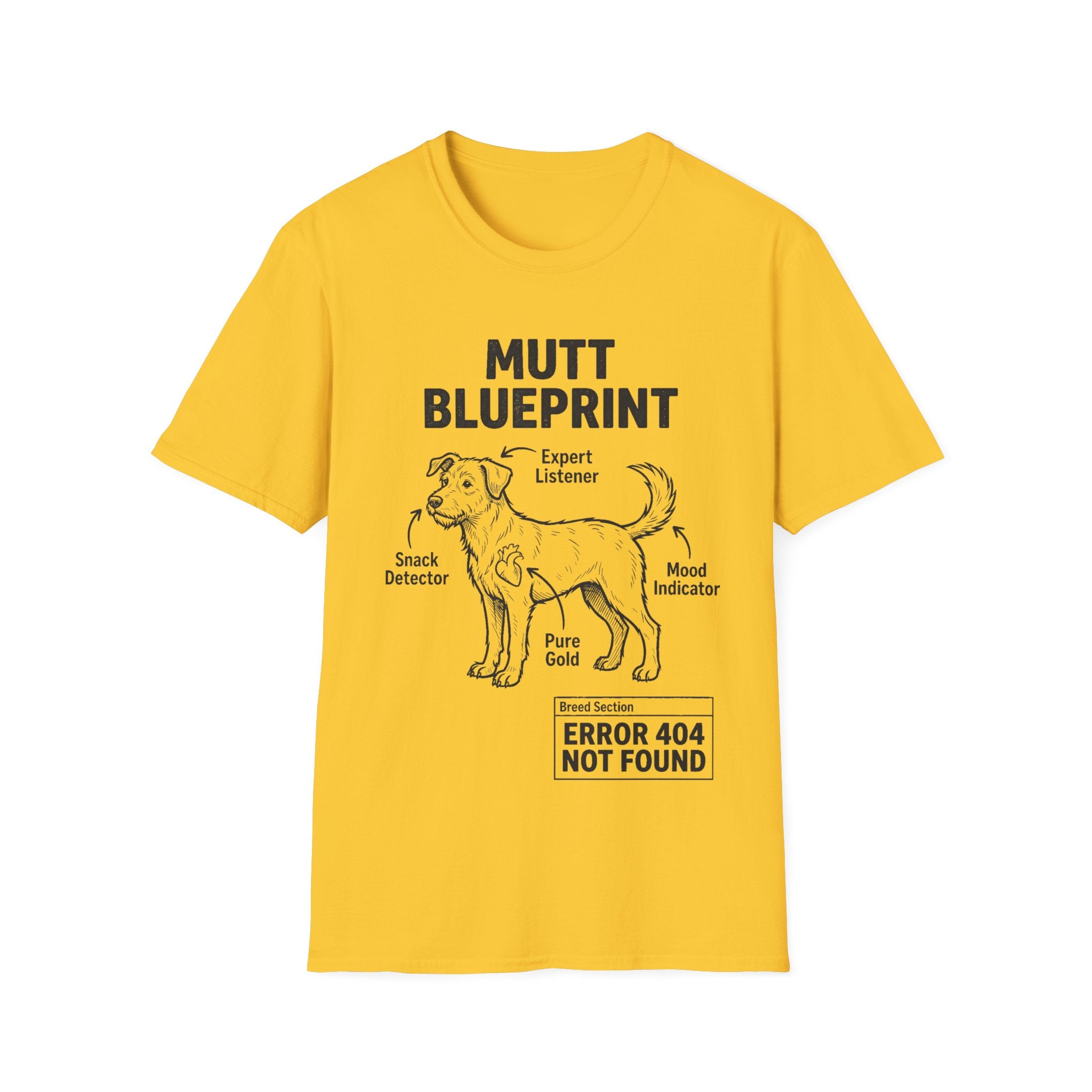 Blueprint Of A Mutt Tee