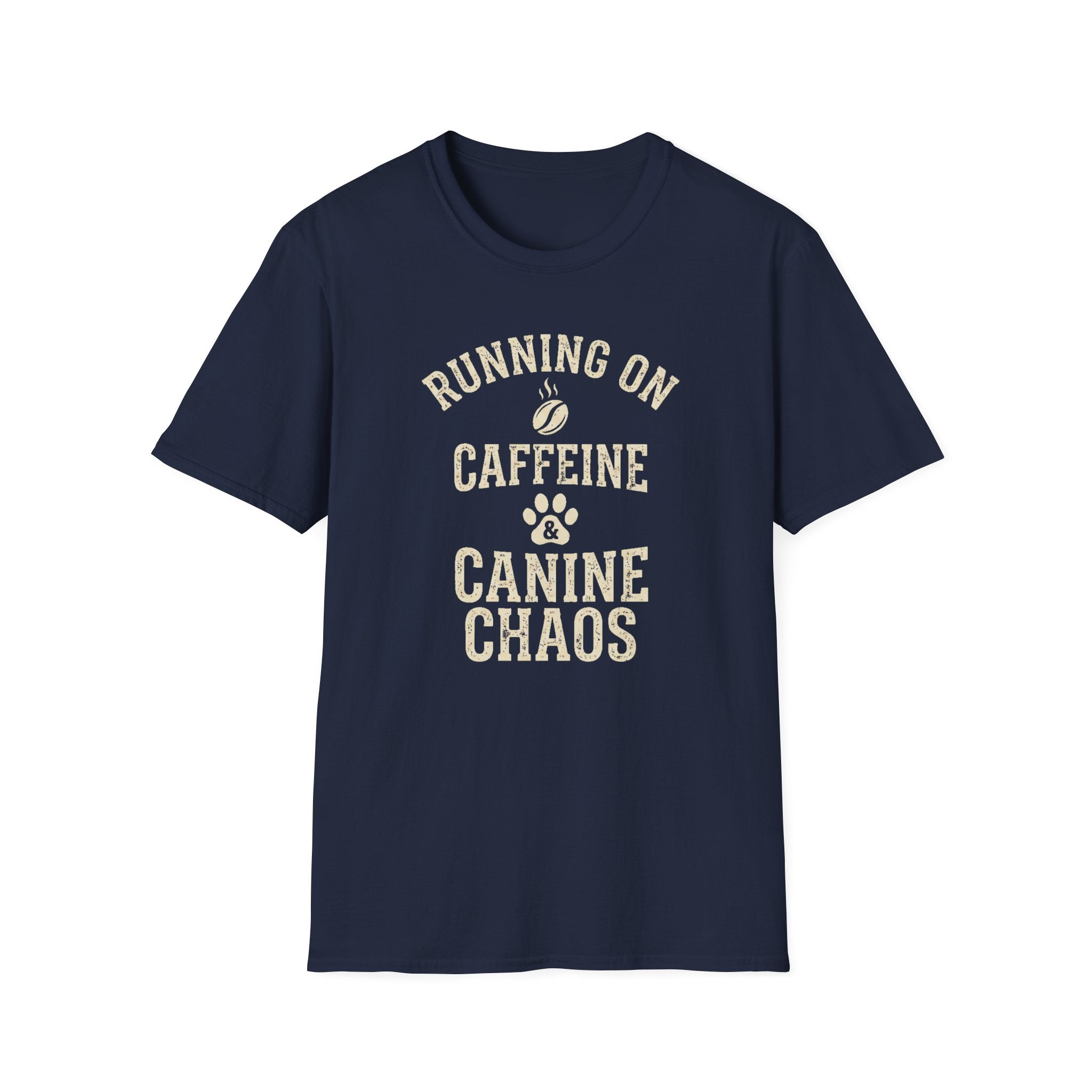 Running On Caffeine And Canine Chaos Tee