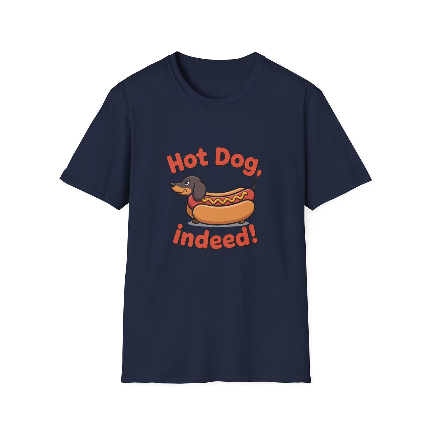 Dachshund Hot Dog Indeed Tee