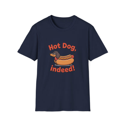 Dachshund Hot Dog Indeed Tee
