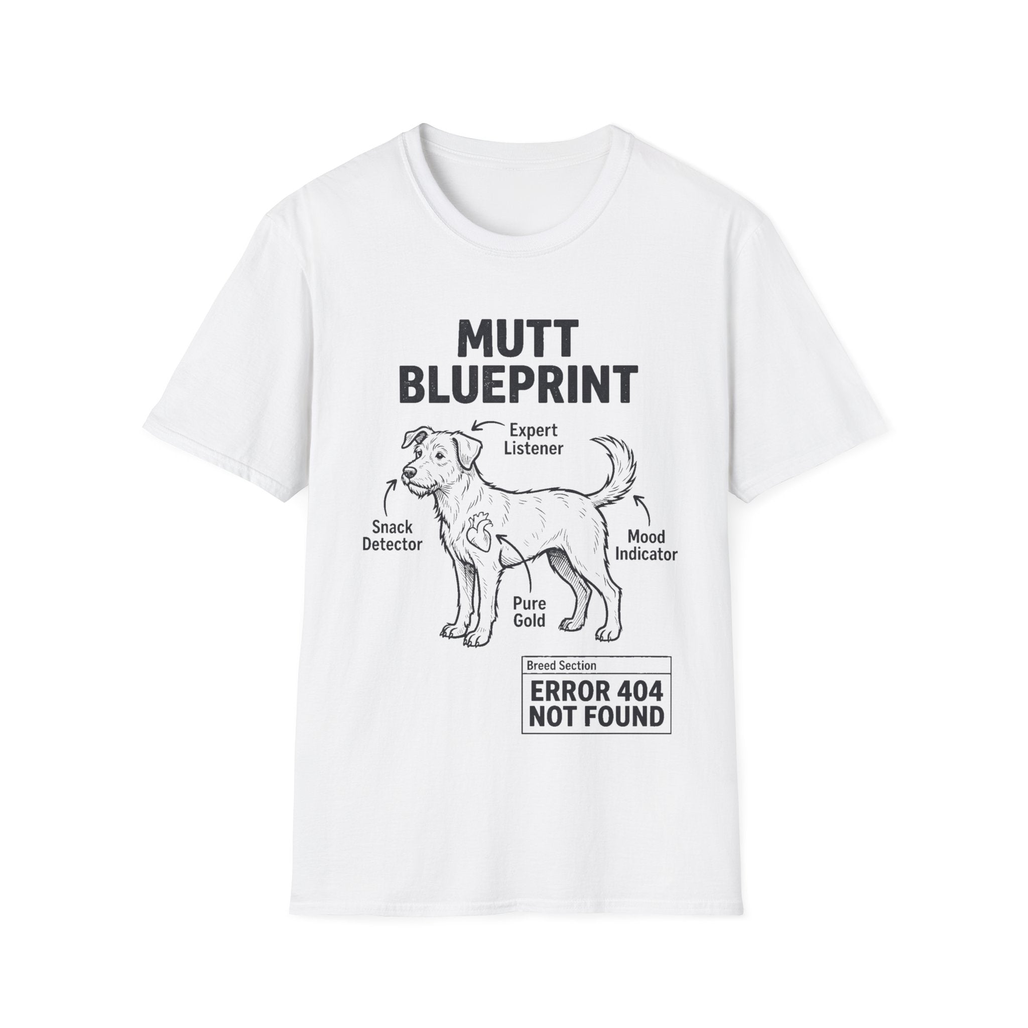 Blueprint Of A Mutt Tee