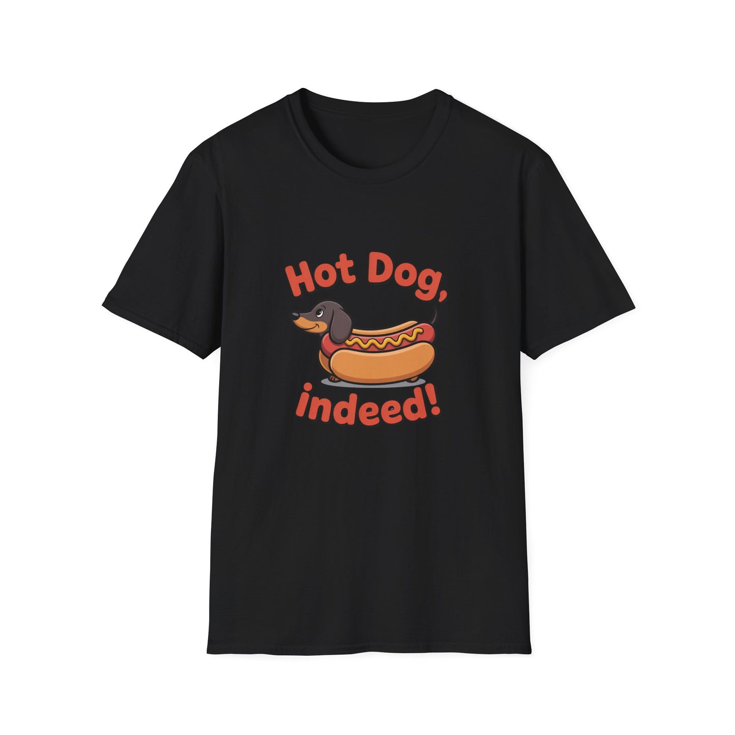 Dachshund Hot Dog Indeed Tee
