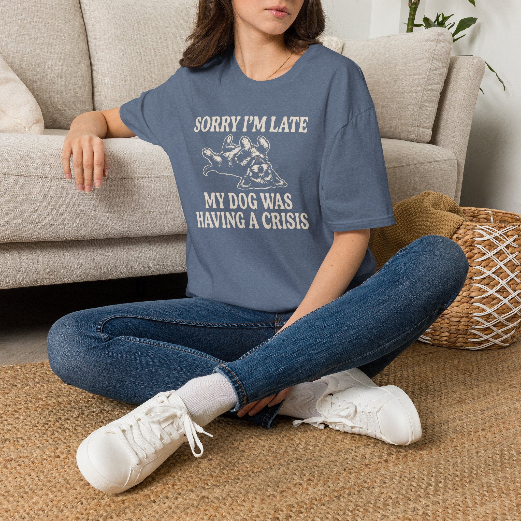 My Dog Was Having A Crisis Tee