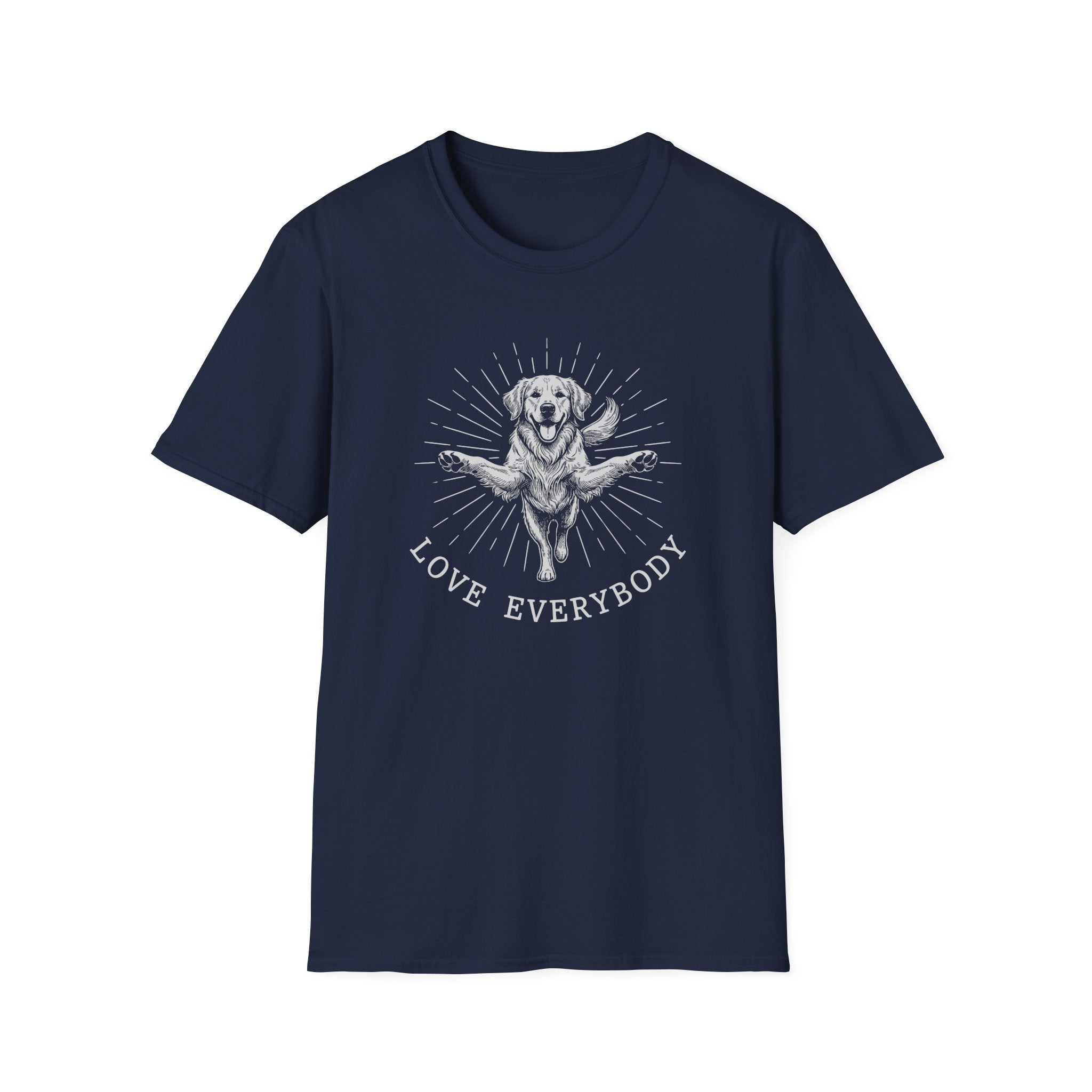 Golden Retriever Love Everybody Tee
