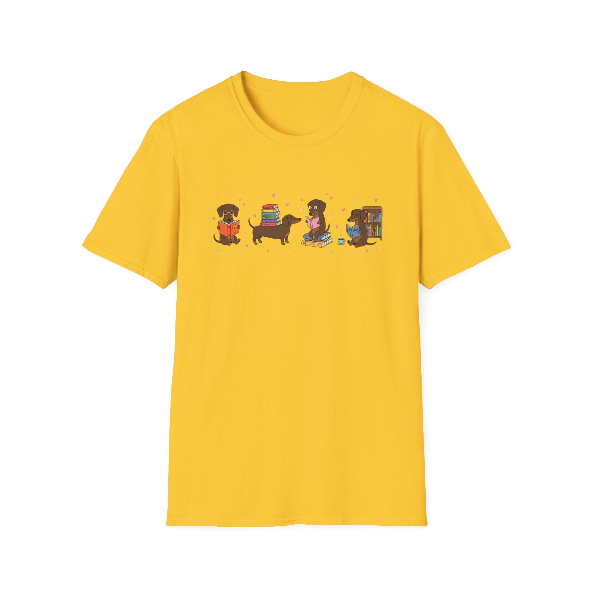 Dachshund Book Lover Tee