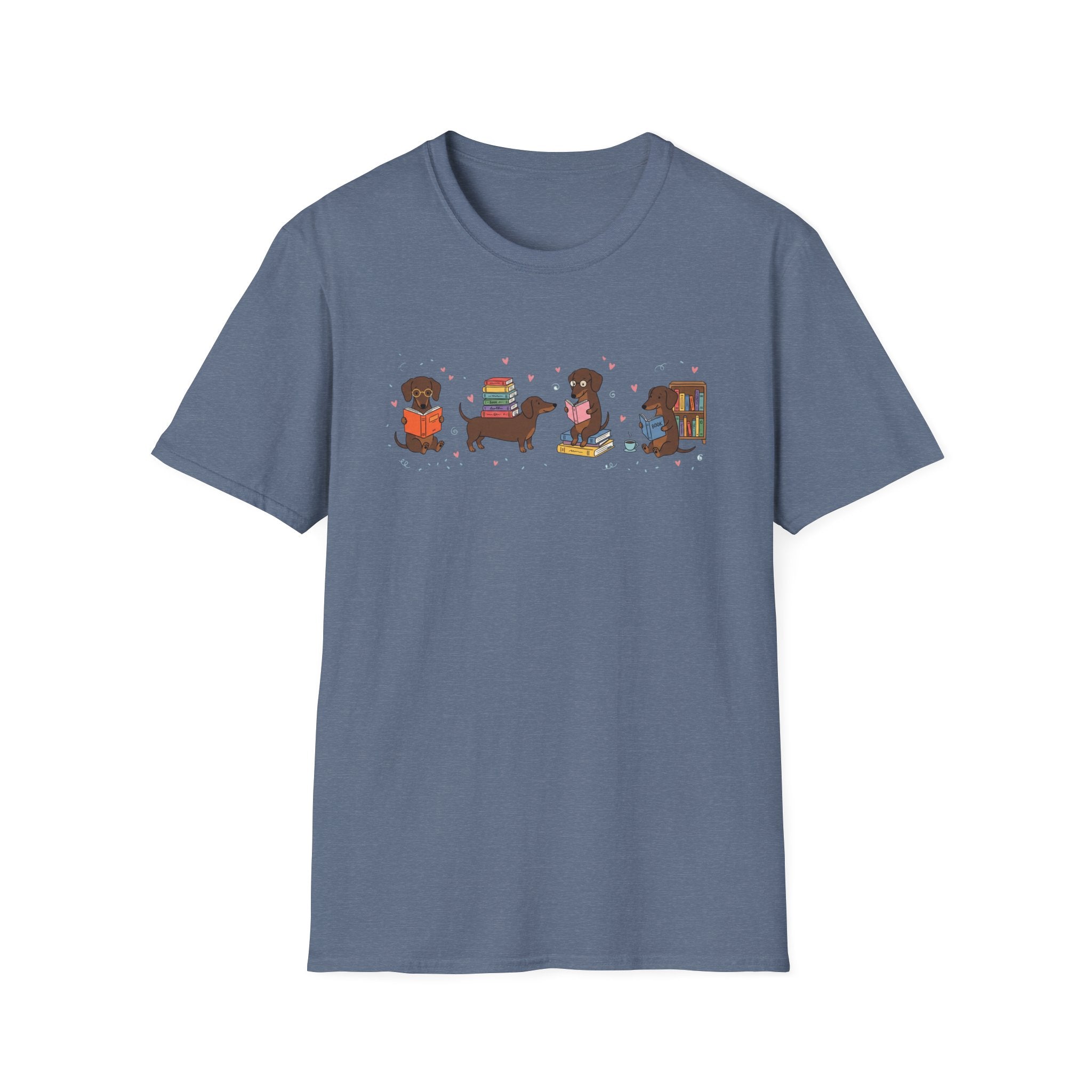 Dachshund Book Lover Tee