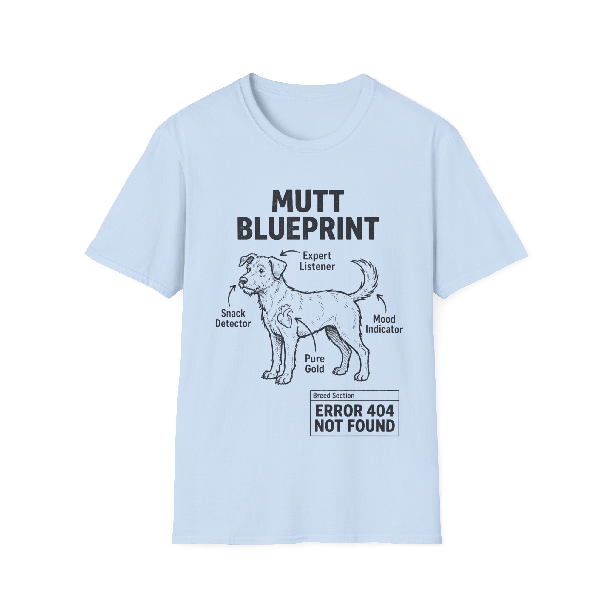Blueprint Of A Mutt Tee