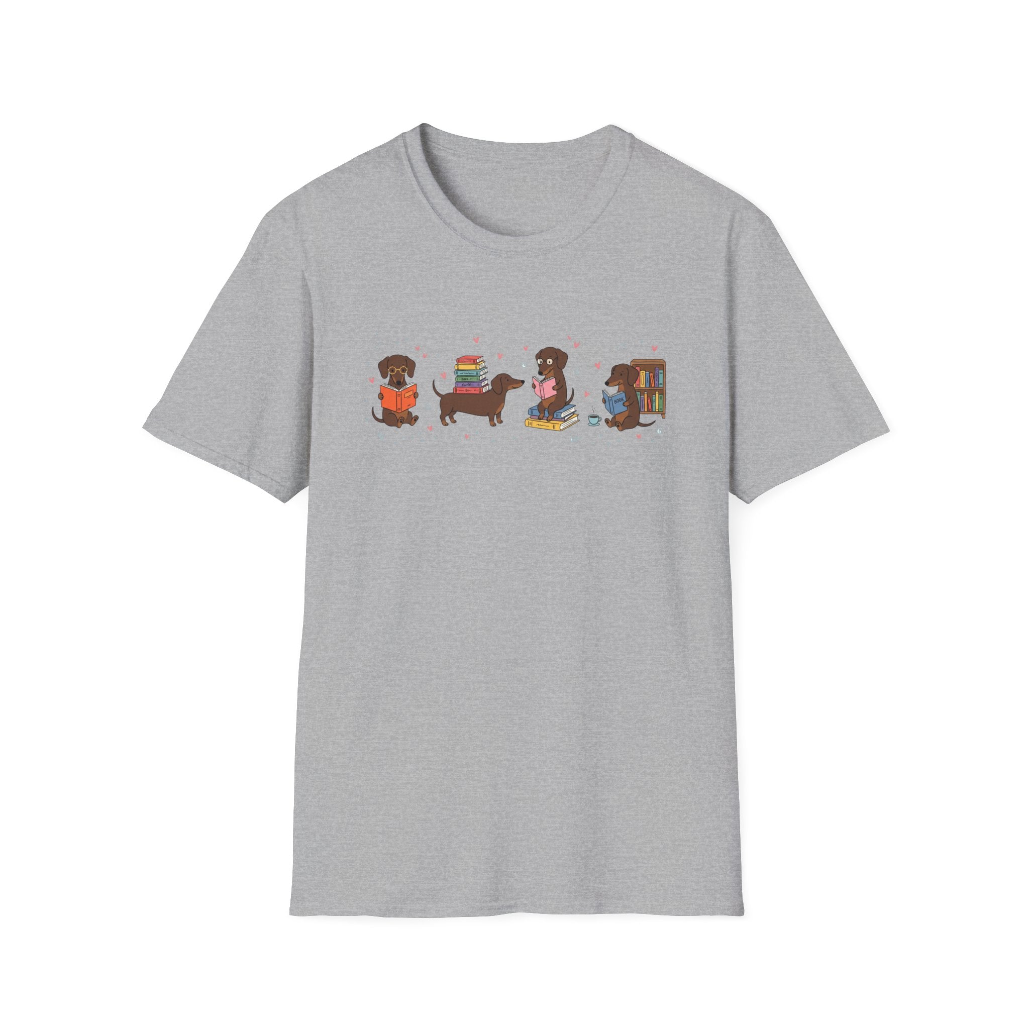 Dachshund Book Lover Tee