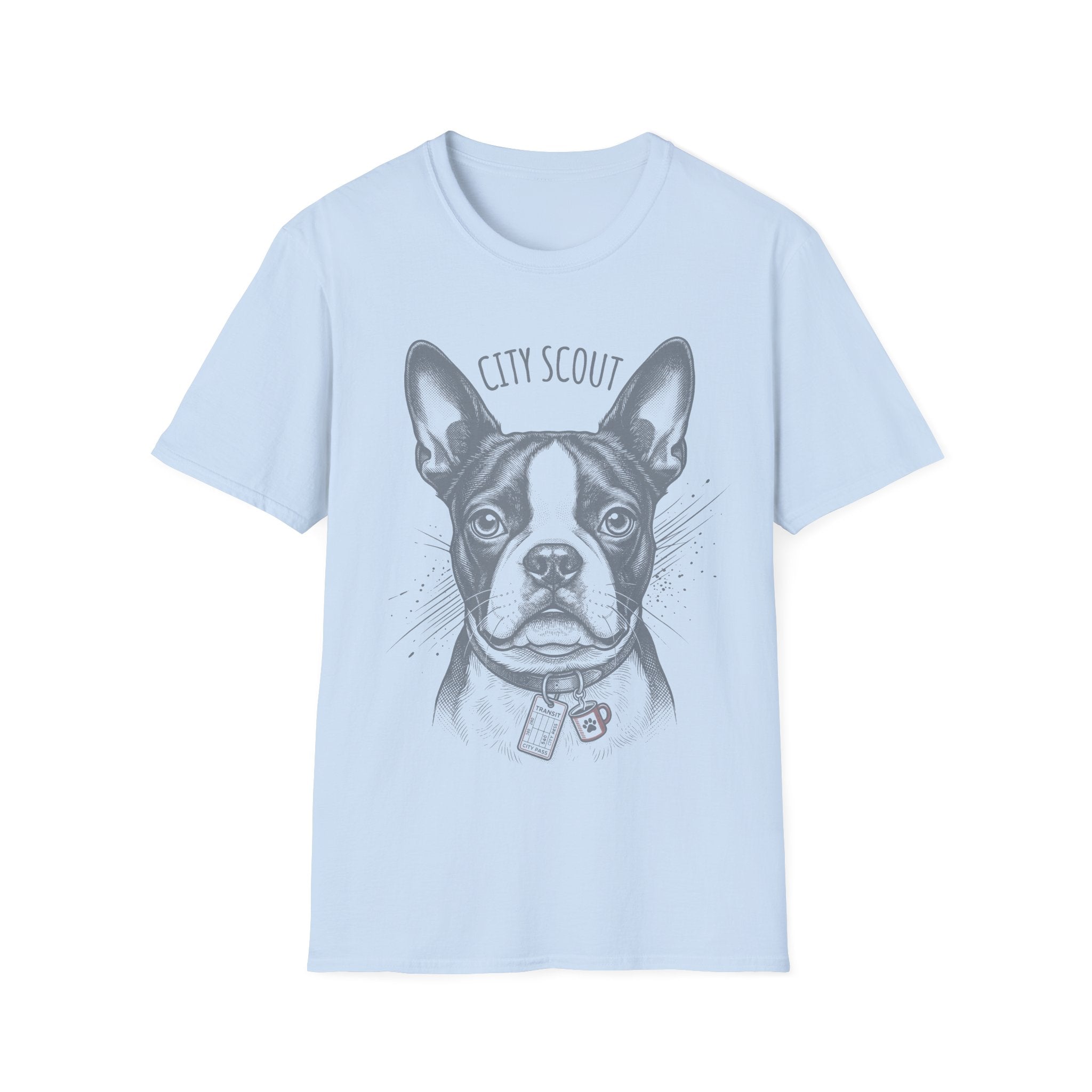 Boston Terrier The City Explorer Tee