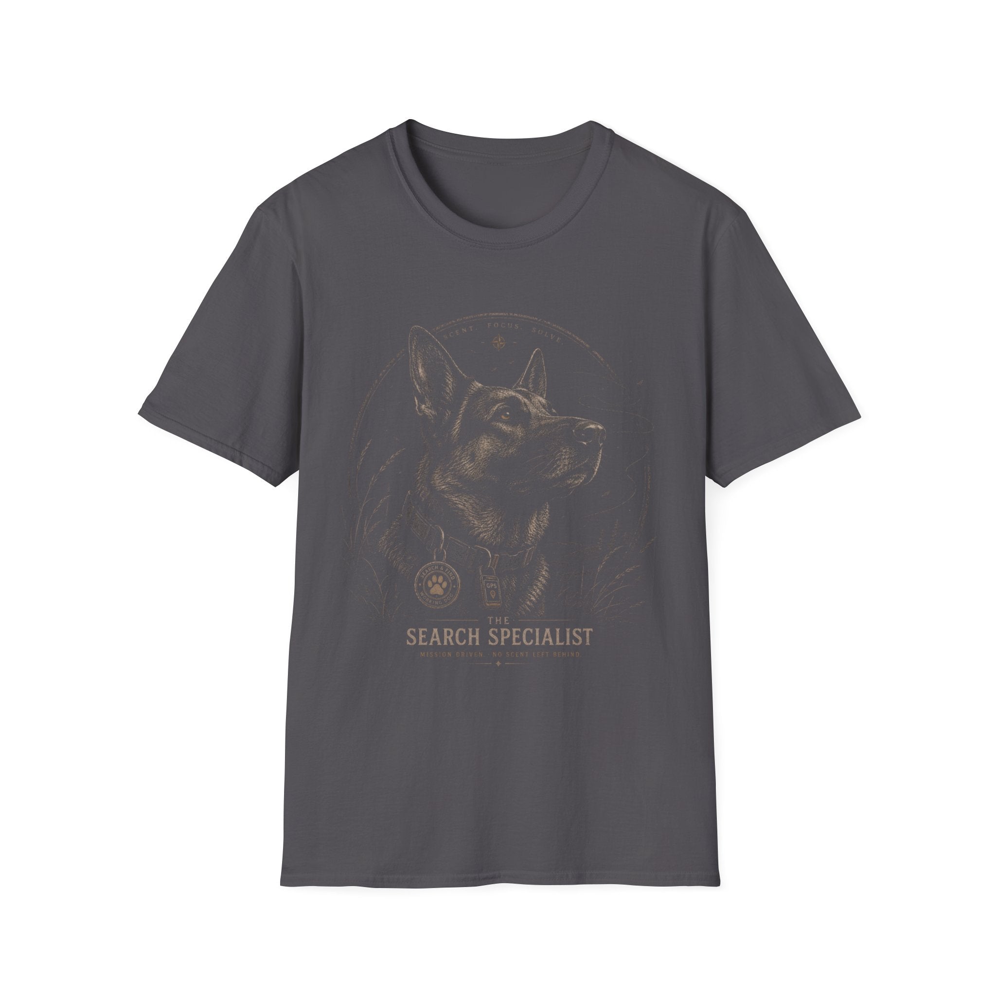 German Shepherd The Search Specialist Tee