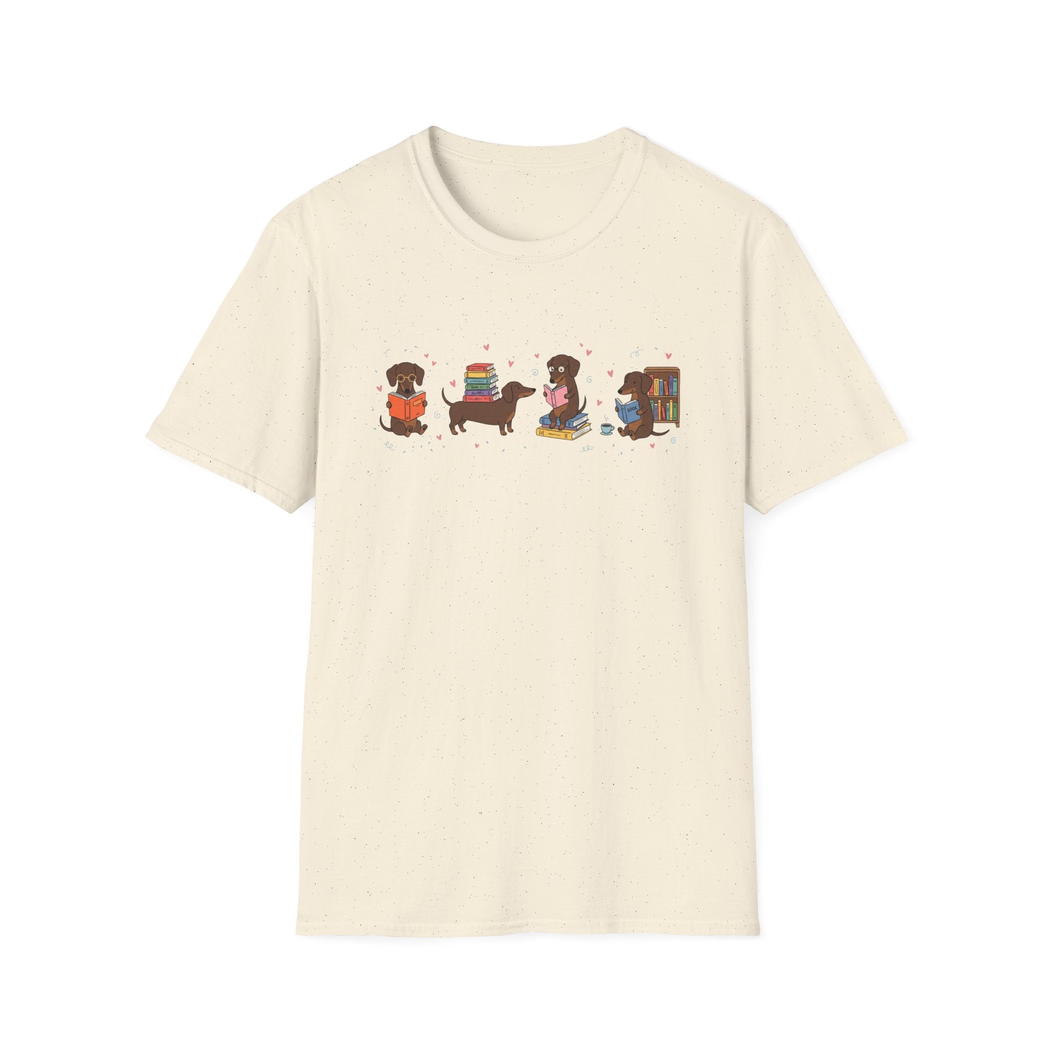 Dachshund Book Lover Tee