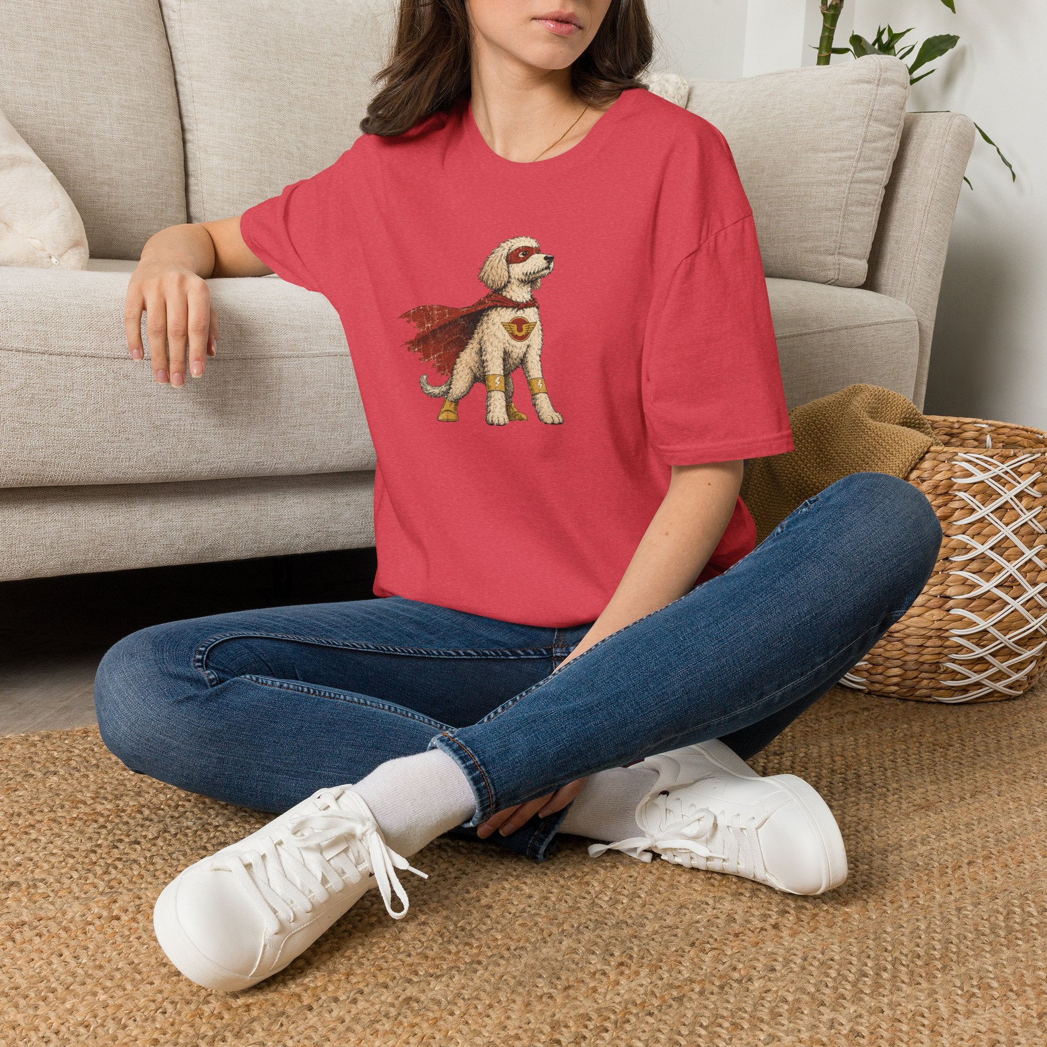 Superhero Goldendoodle Tee