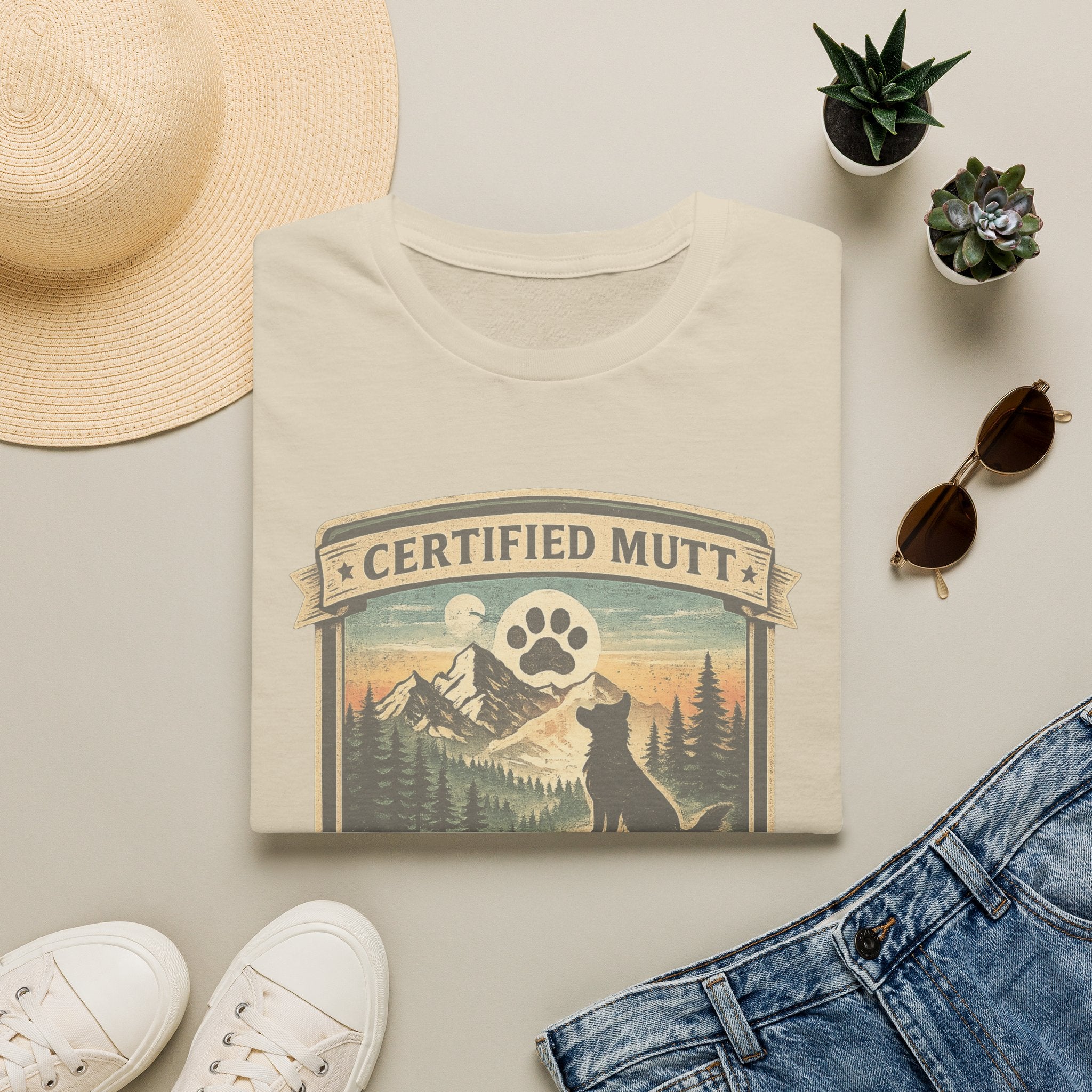 Certified Mutt Badge Tee