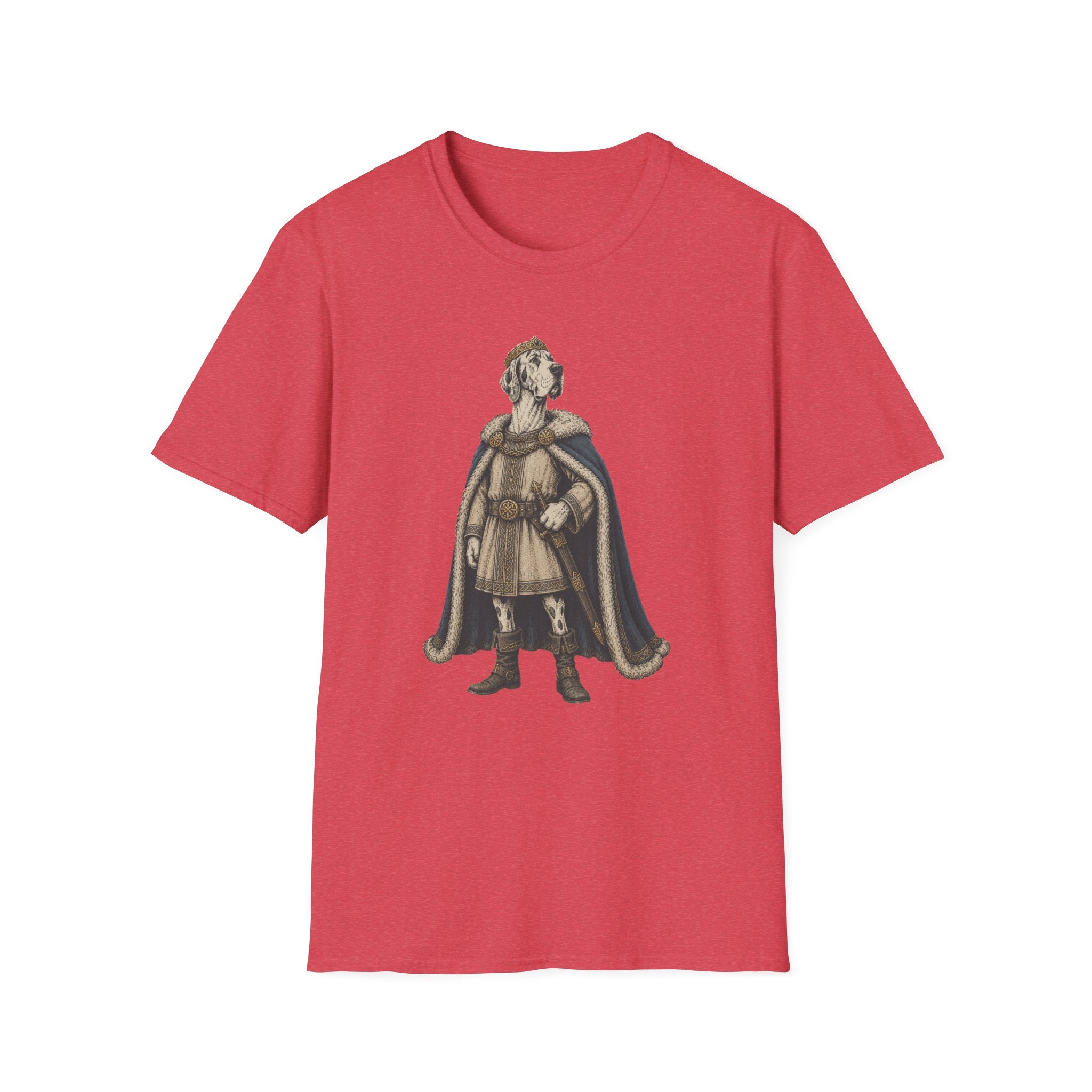 Great Dane Dressed As A Danish Viking Tee