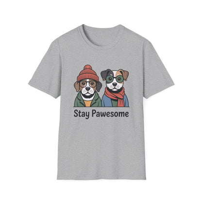 Stay Pawesome Pups Tee