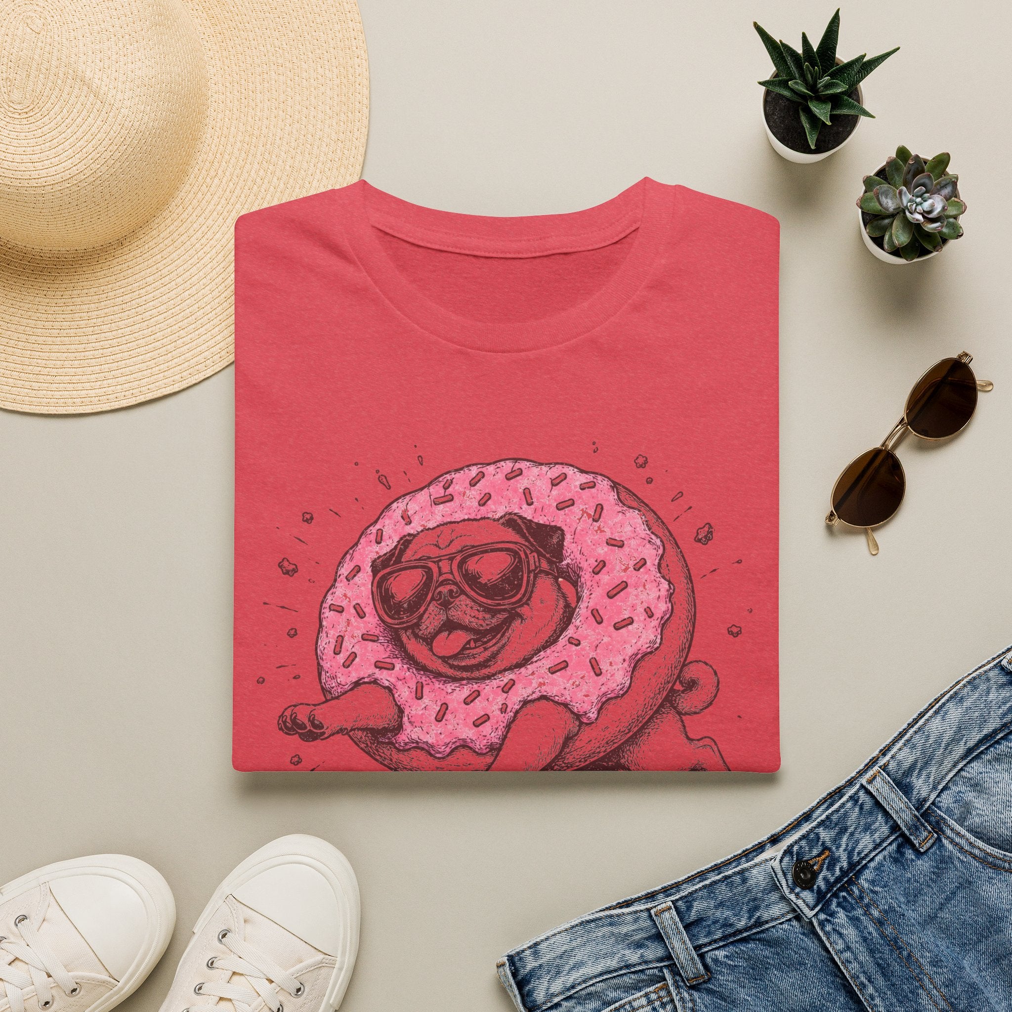 Pug Round Is A Lifestyle Tee
