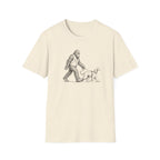 Bigfoot Walking Afghan Hound Tee