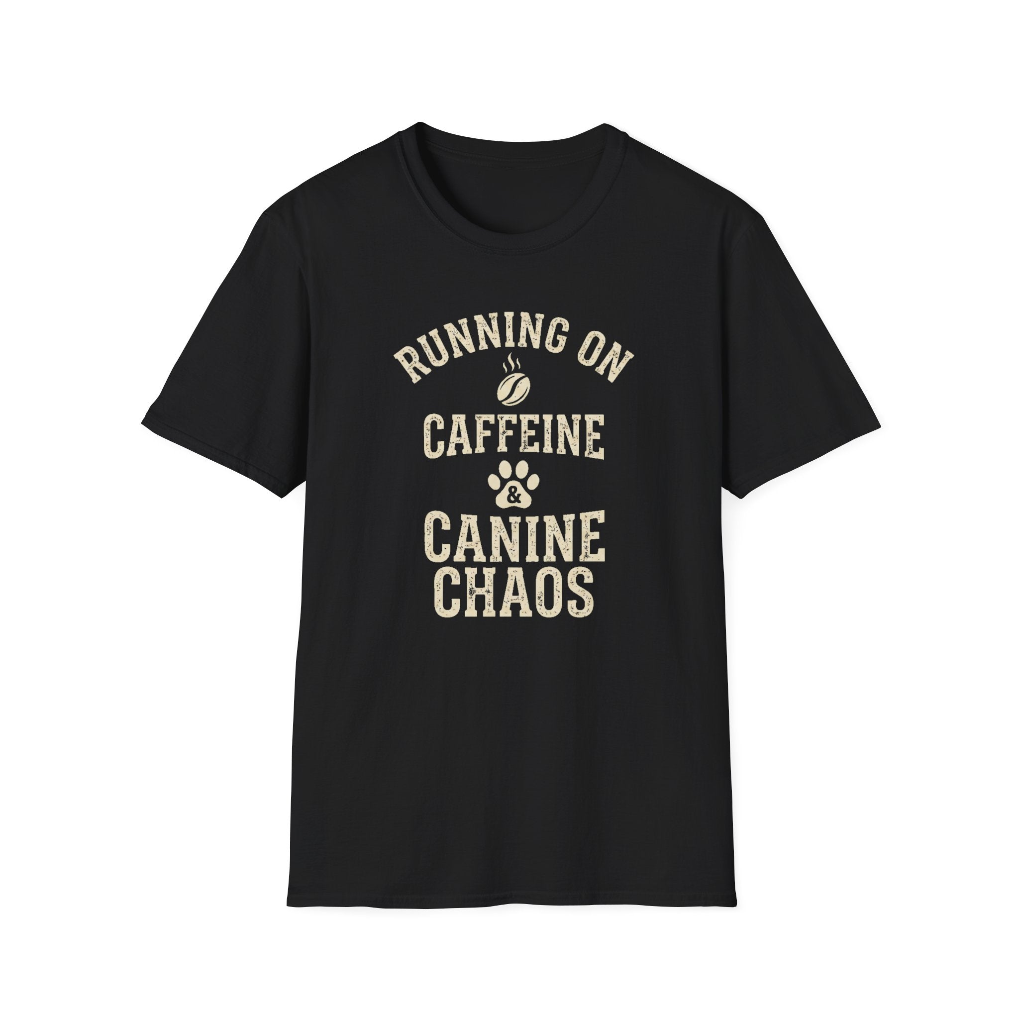 Running On Caffeine And Canine Chaos Tee