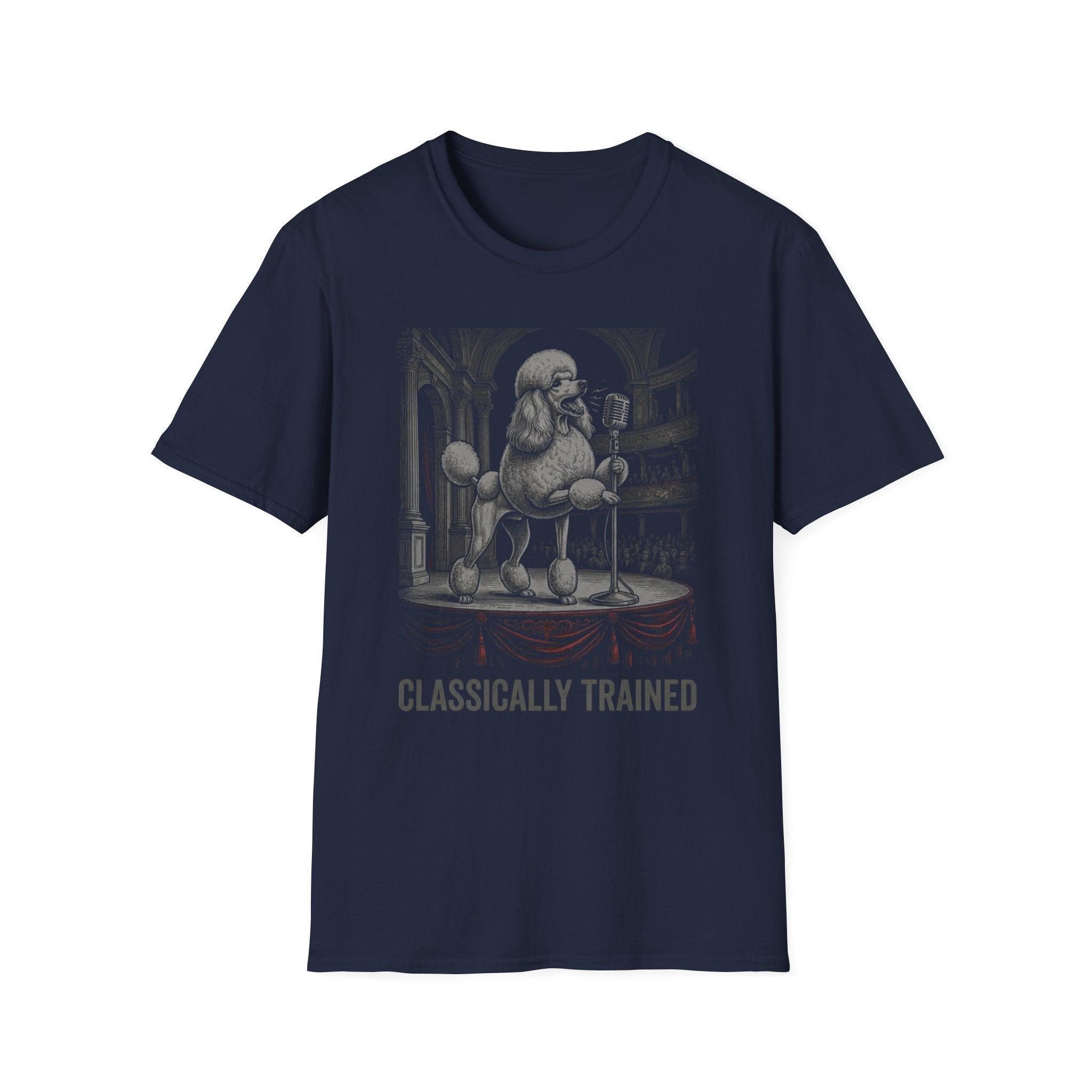 Poodle Opera Singer Tee