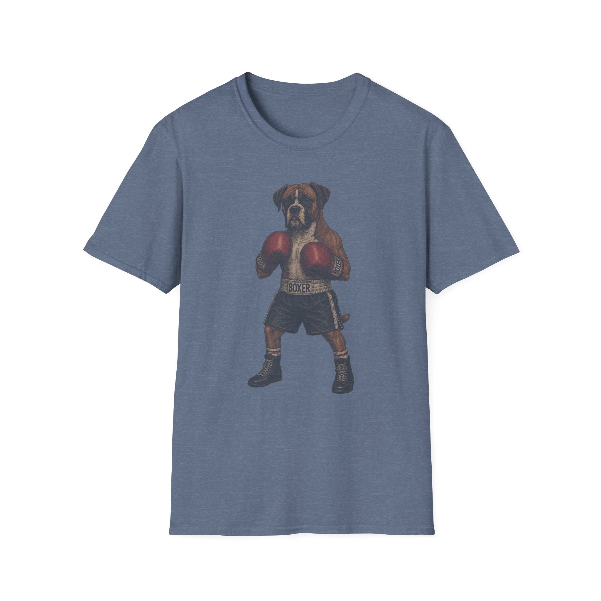 Boxer Dog Dressed As A Boxer Tee