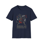 German Shepherd Metal Guitarist Tee