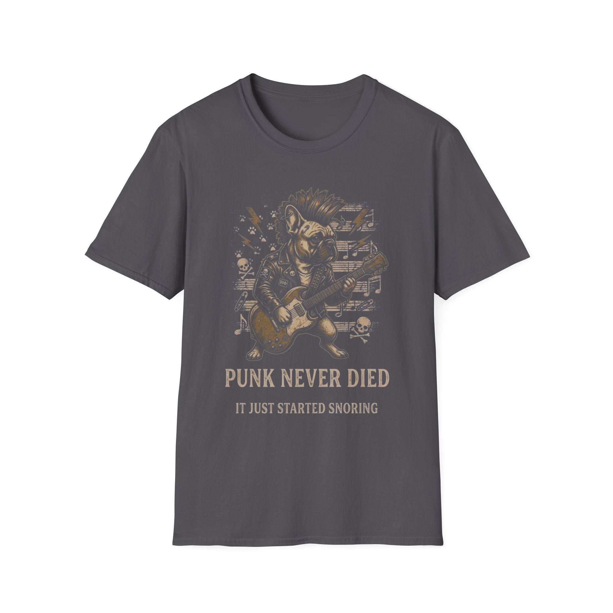 French Bulldog Punk Rock Tee