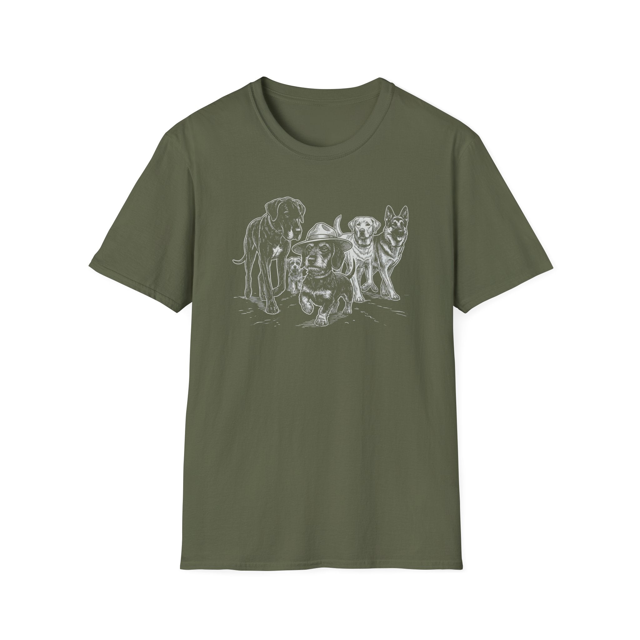 Dachshund Big Plans Tee