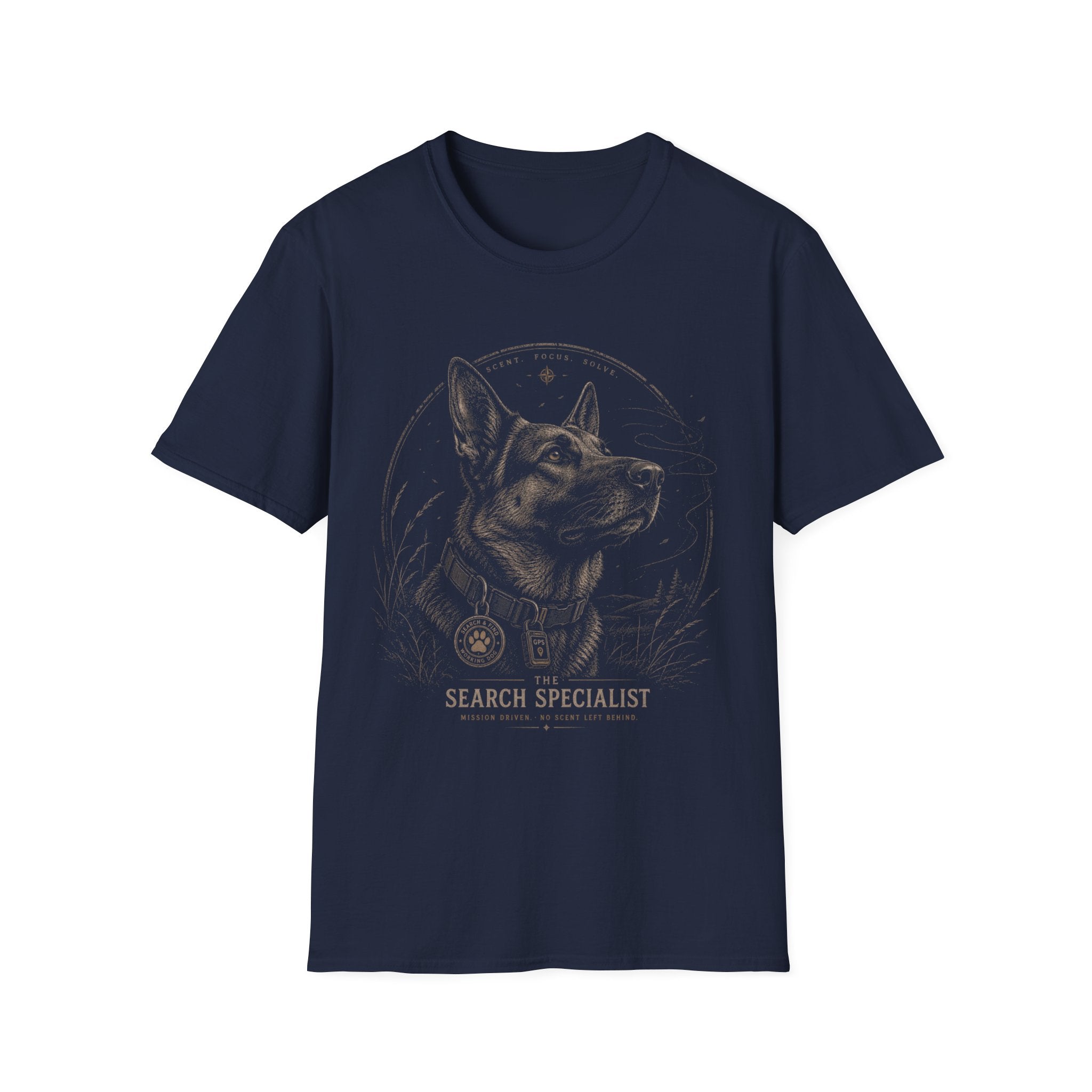 German Shepherd The Search Specialist Tee