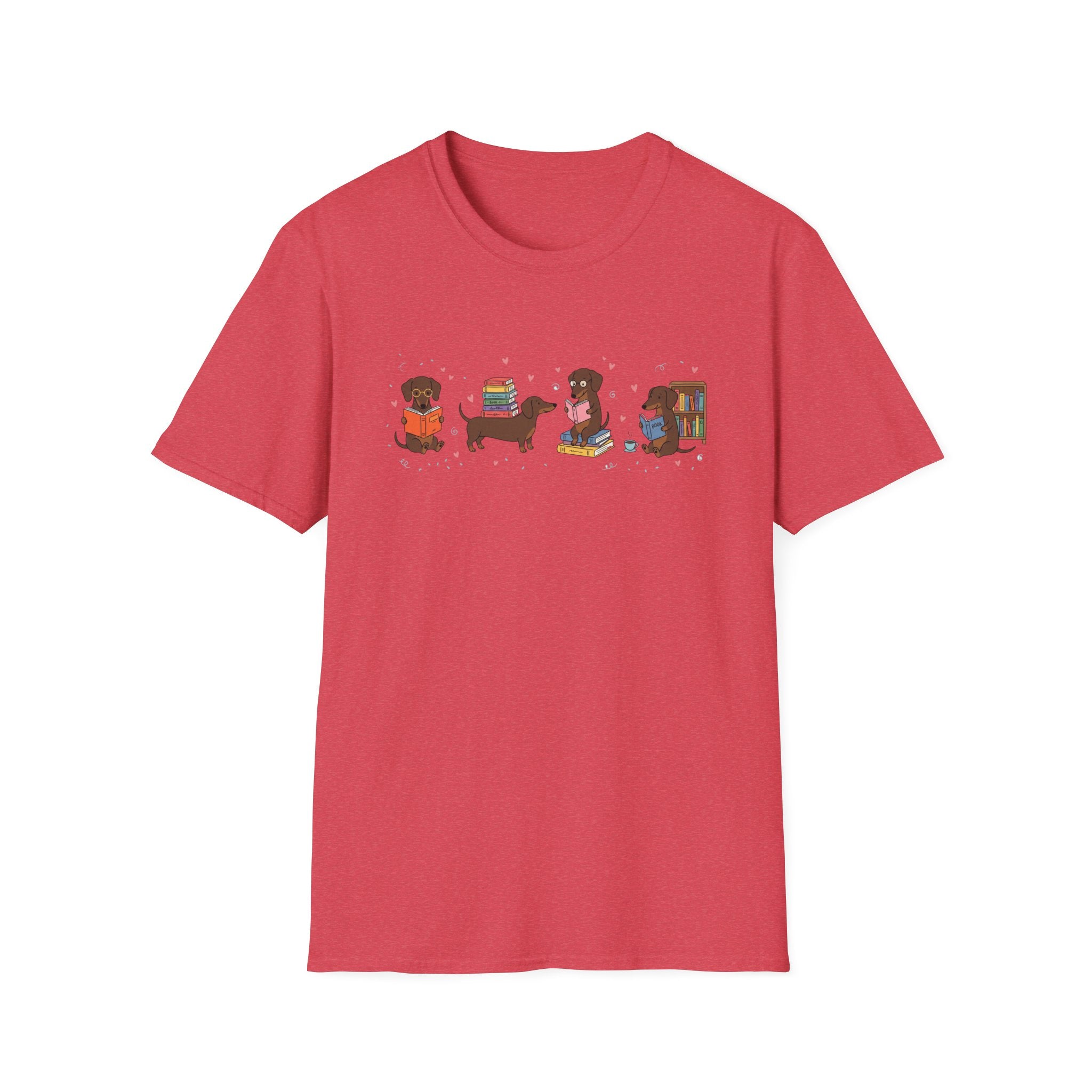 Dachshund Book Lover Tee