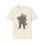 Husky Dressed As A Worker Tee
