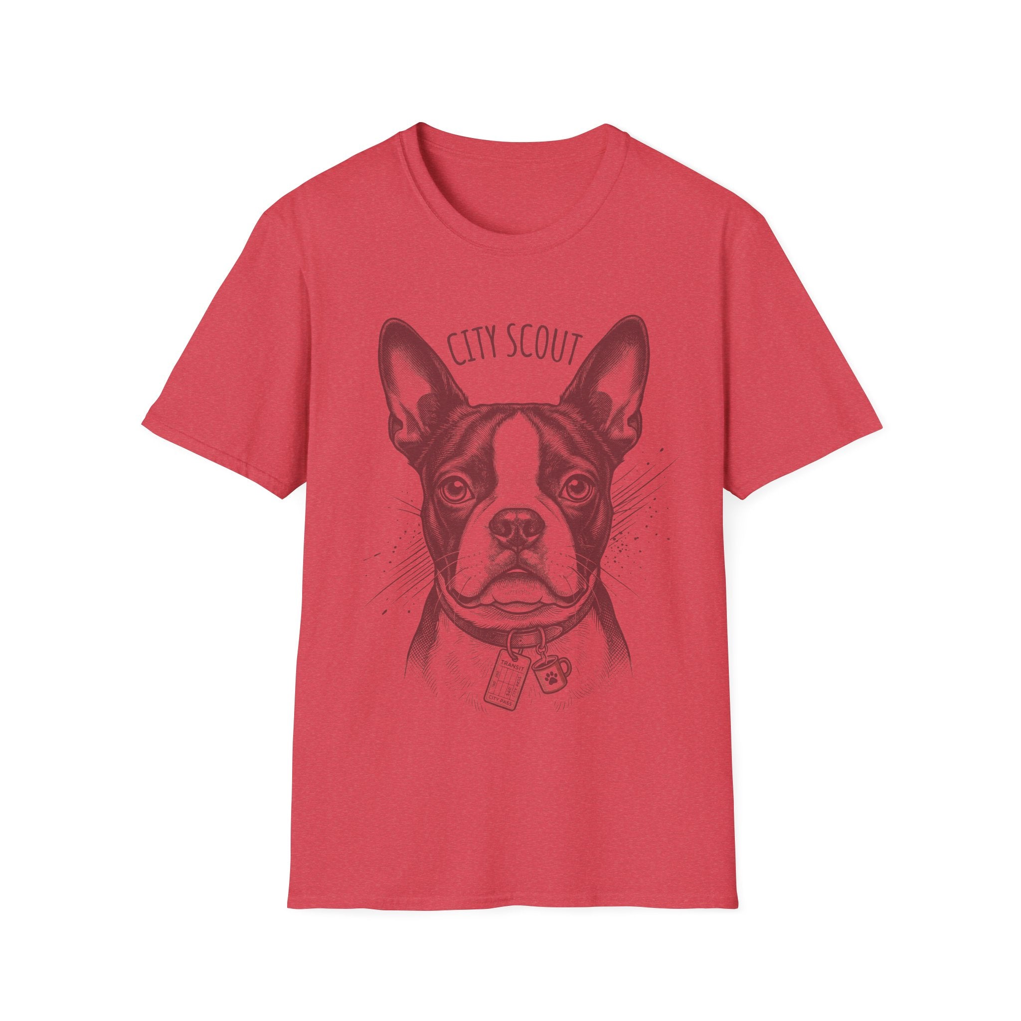 Boston Terrier The City Explorer Tee