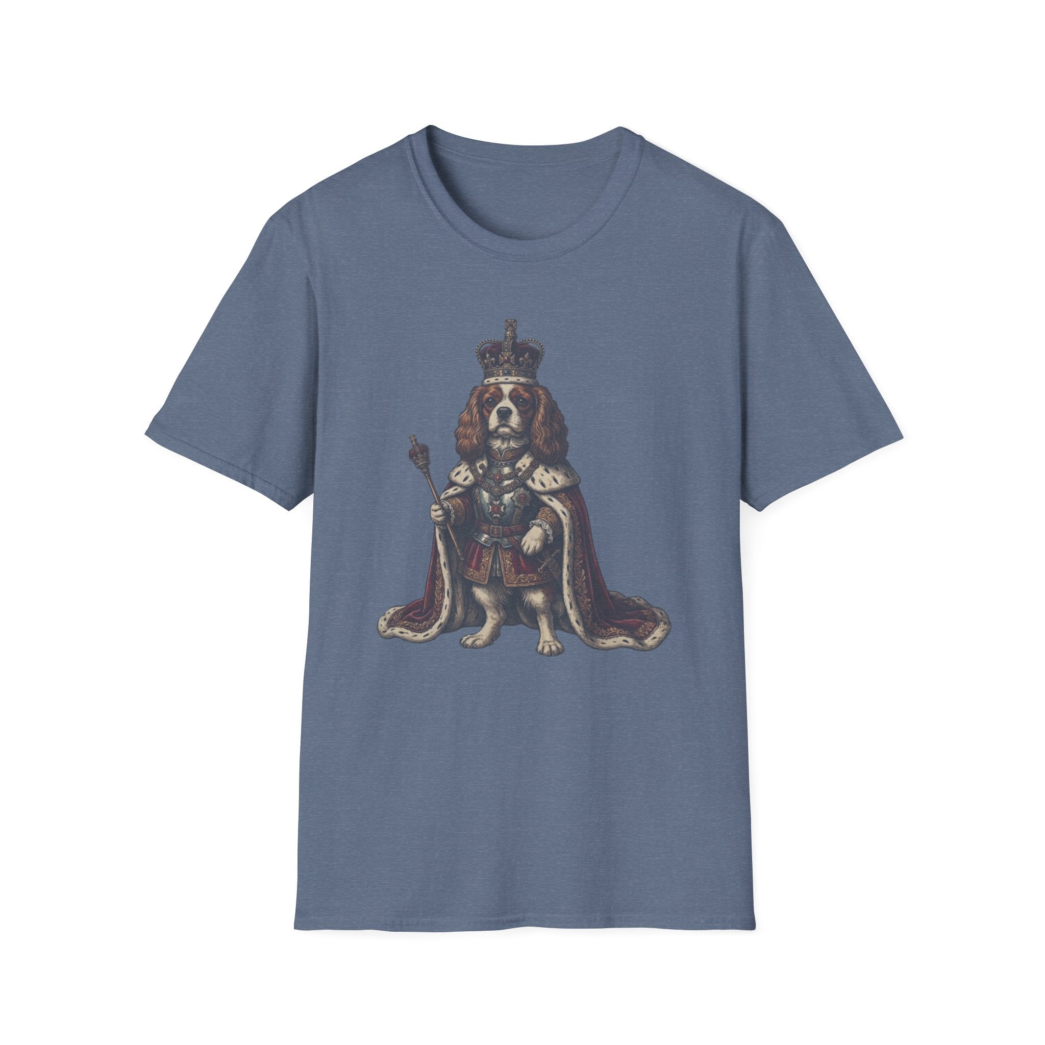 Cavalier King Charles Dressed As A King Tee