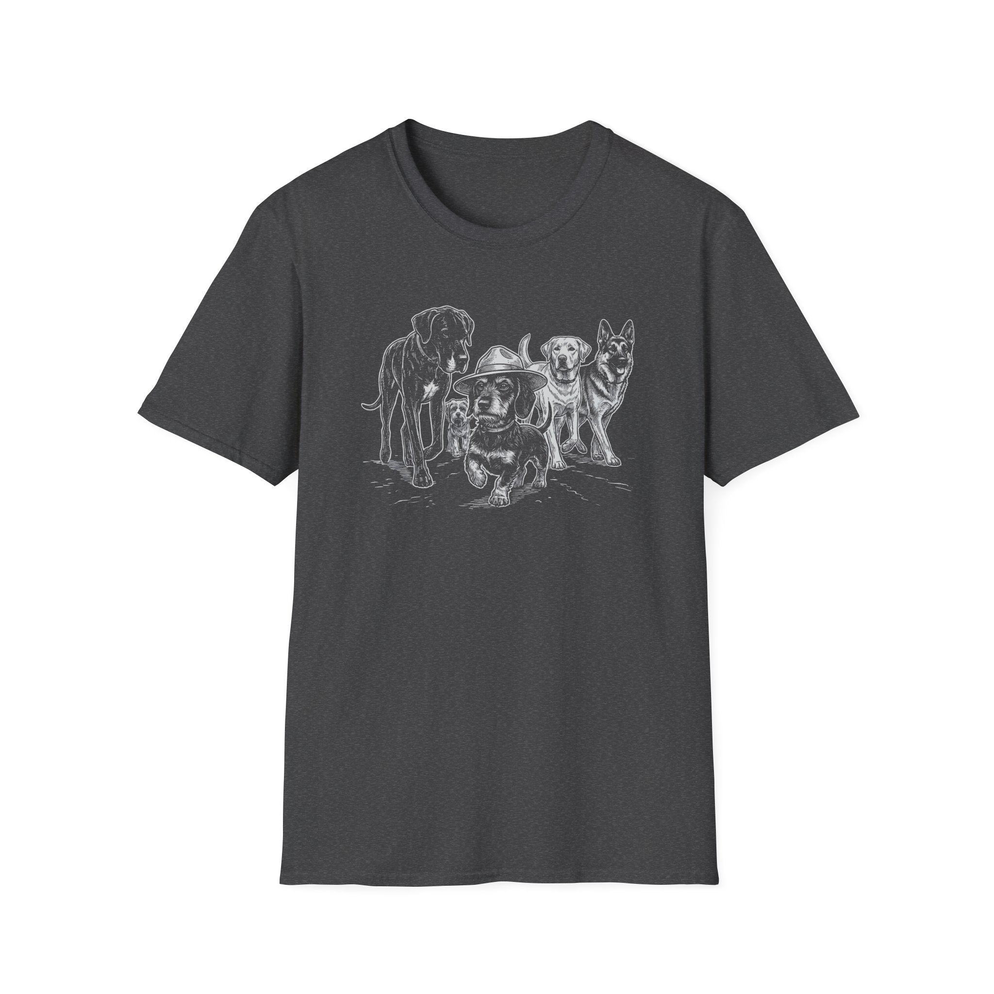 Dachshund Big Plans Tee